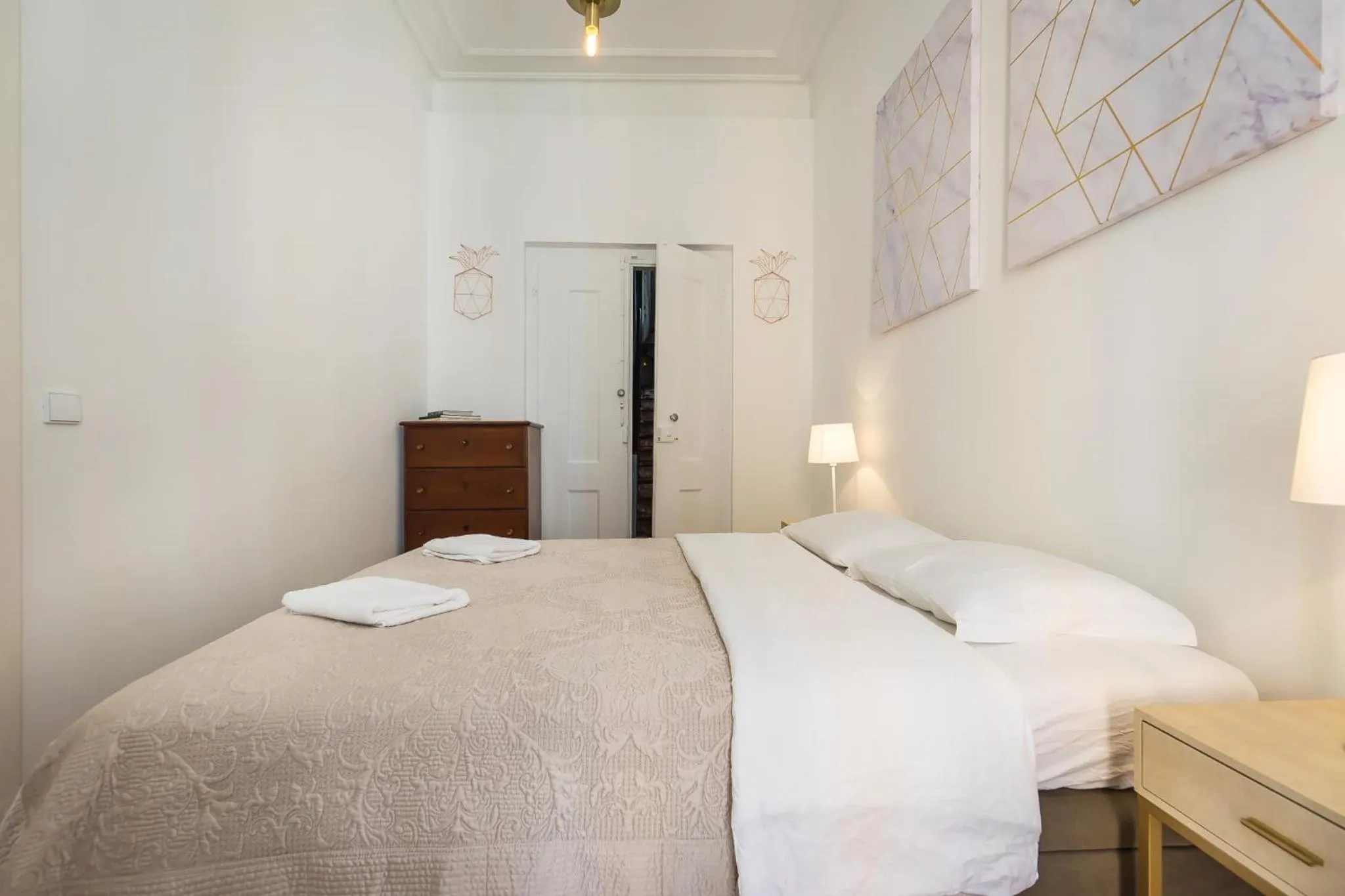 Bed in Santa Justa Prime Guesthouse