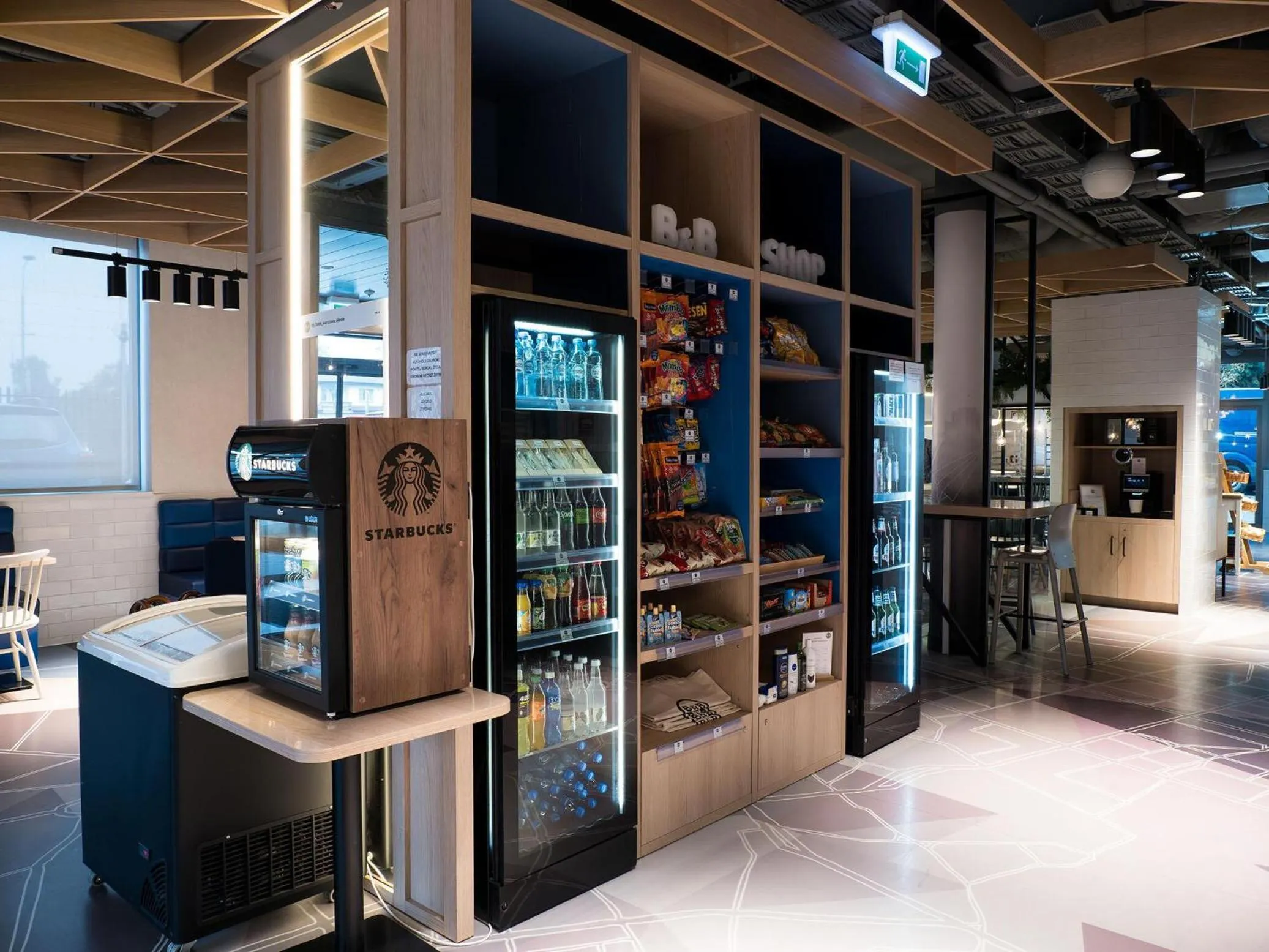 Lobby or reception in B&B Hotel Warszawa-Okęcie