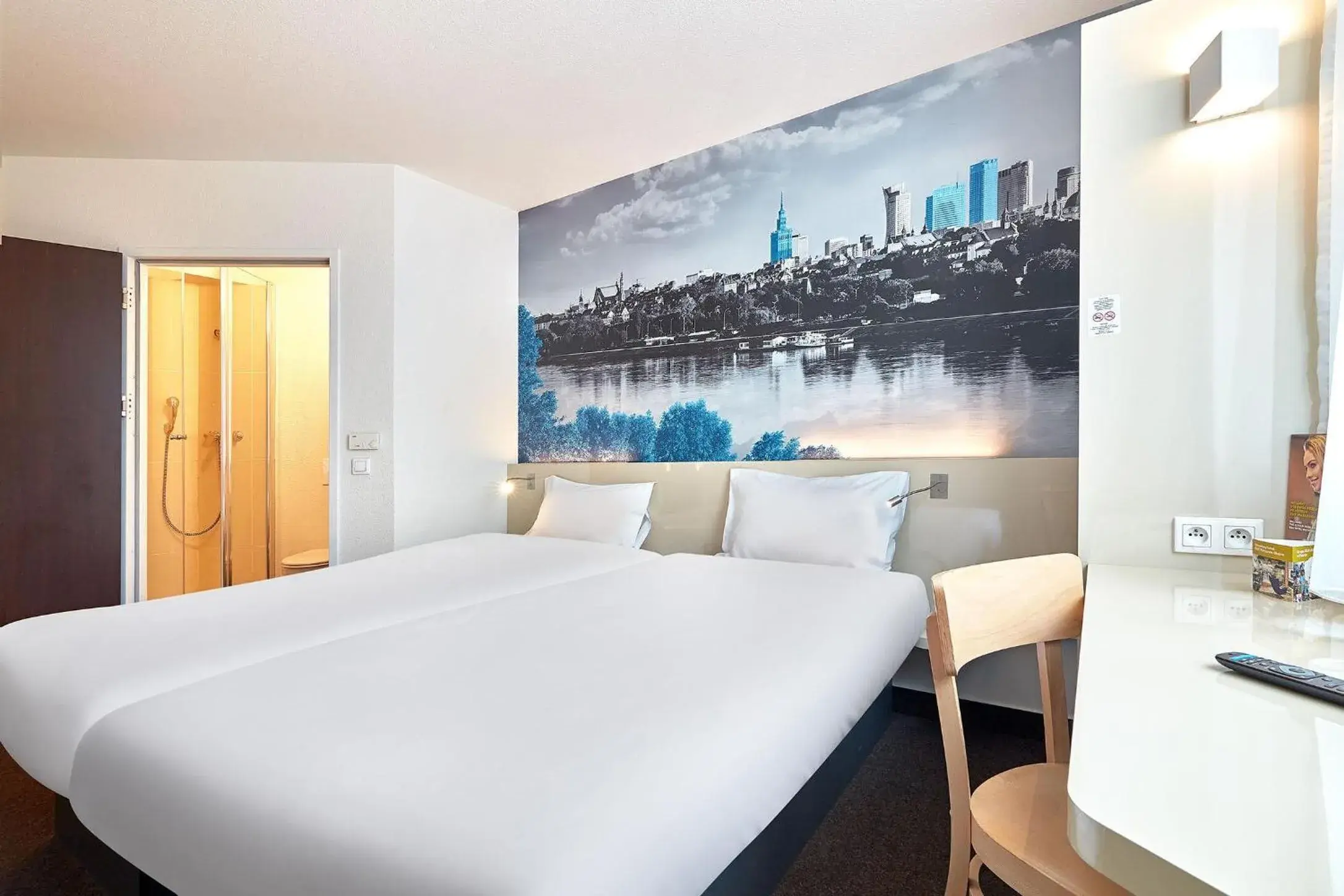 Twin Room in B&B Hotel Warszawa-Okęcie Twin Room in B&B Hotel Warszawa-Okęcie