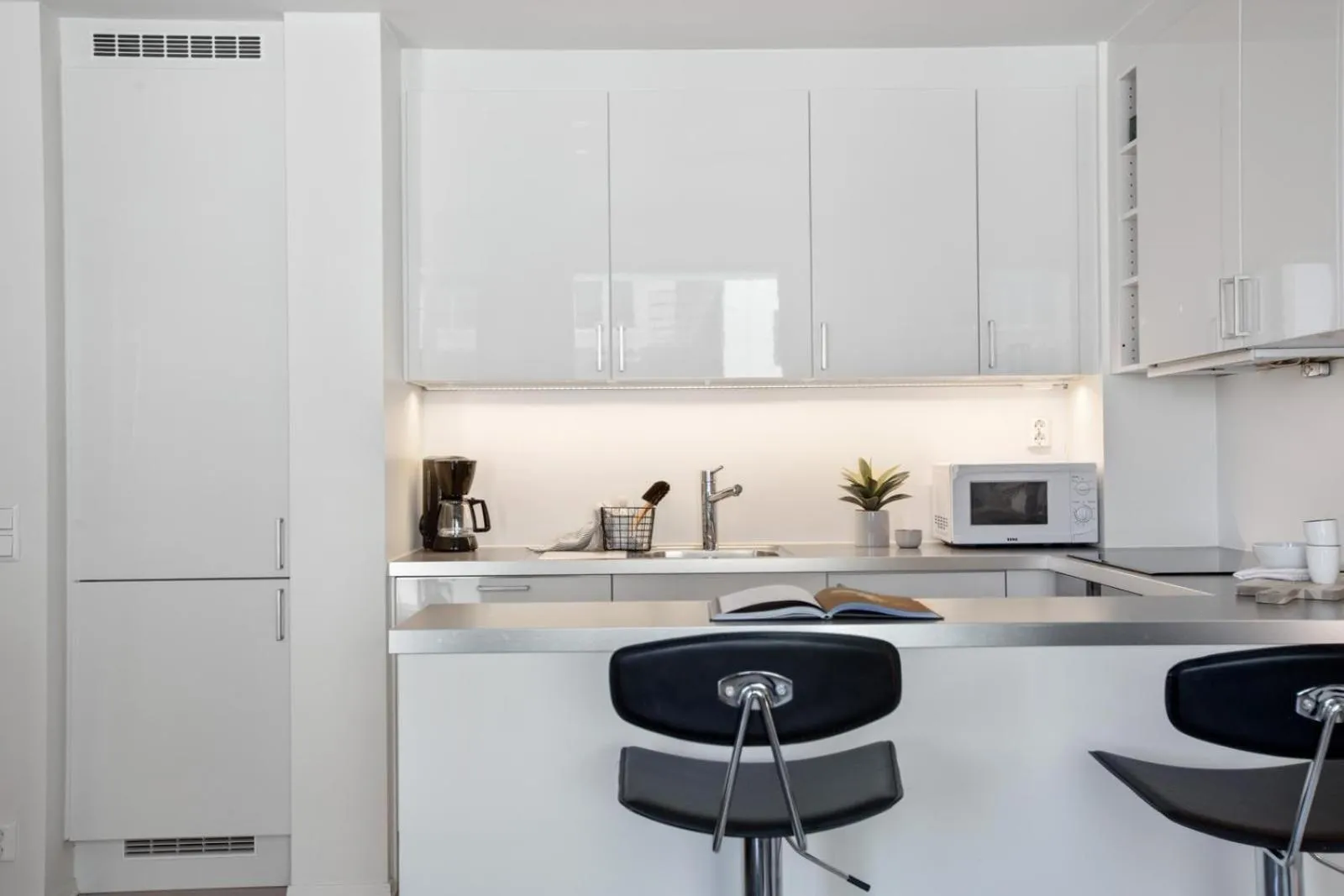 Kitchen or kitchenette in BJØRVIKA APARTMENTS, Opera Area, Oslo city center