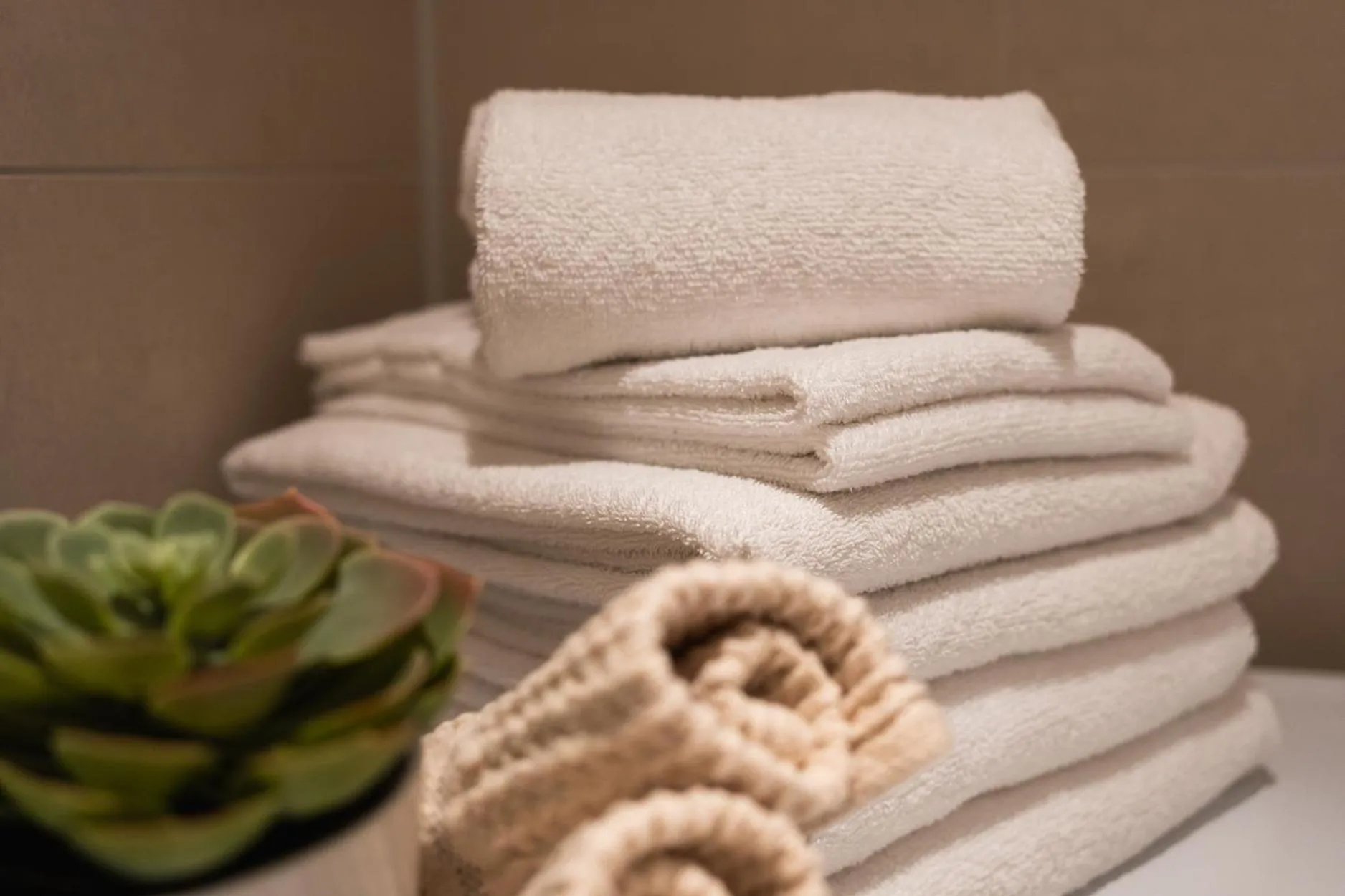 towels in BJØRVIKA APARTMENTS, Opera Area, Oslo city center