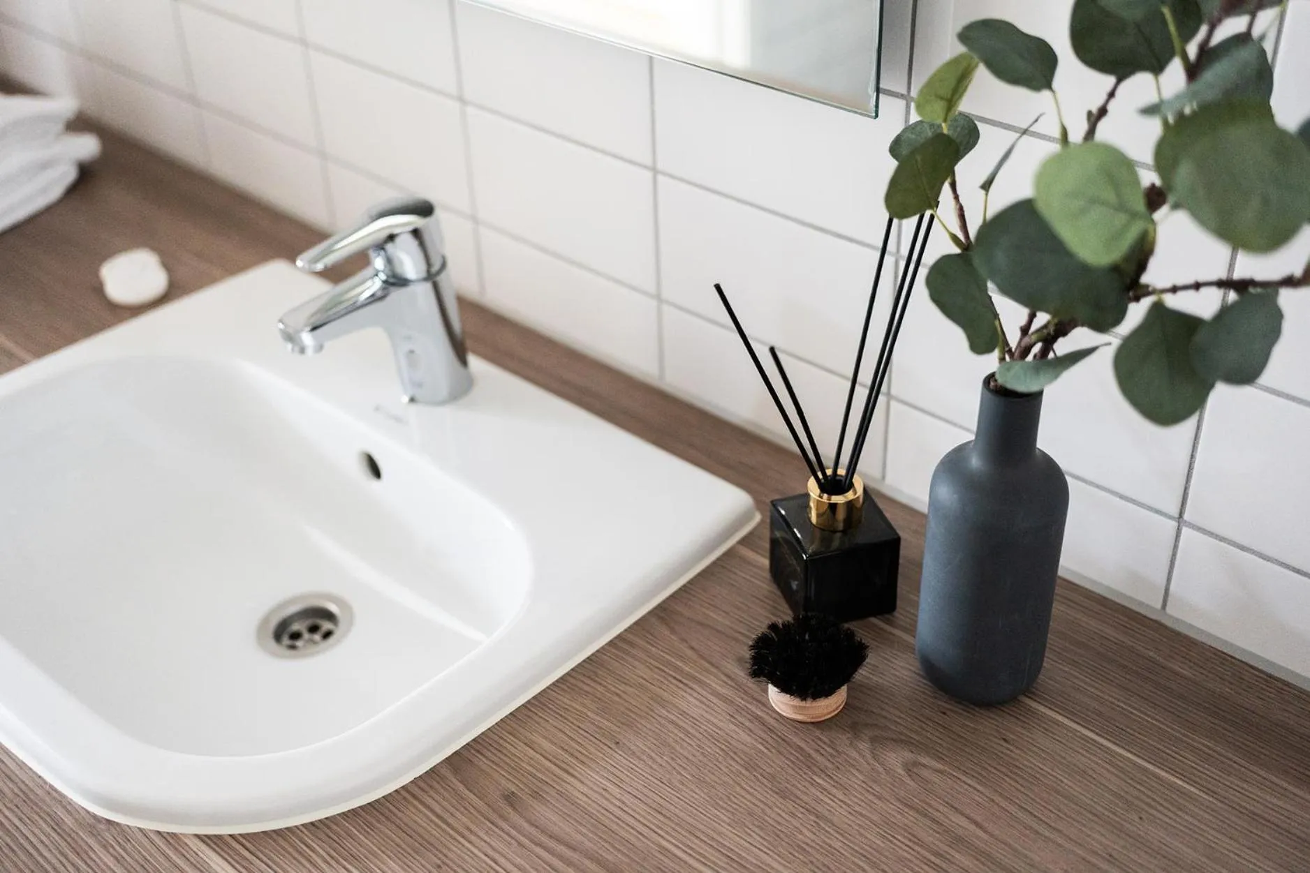 Decorative detail in BJØRVIKA APARTMENTS, Opera Area, Oslo city center