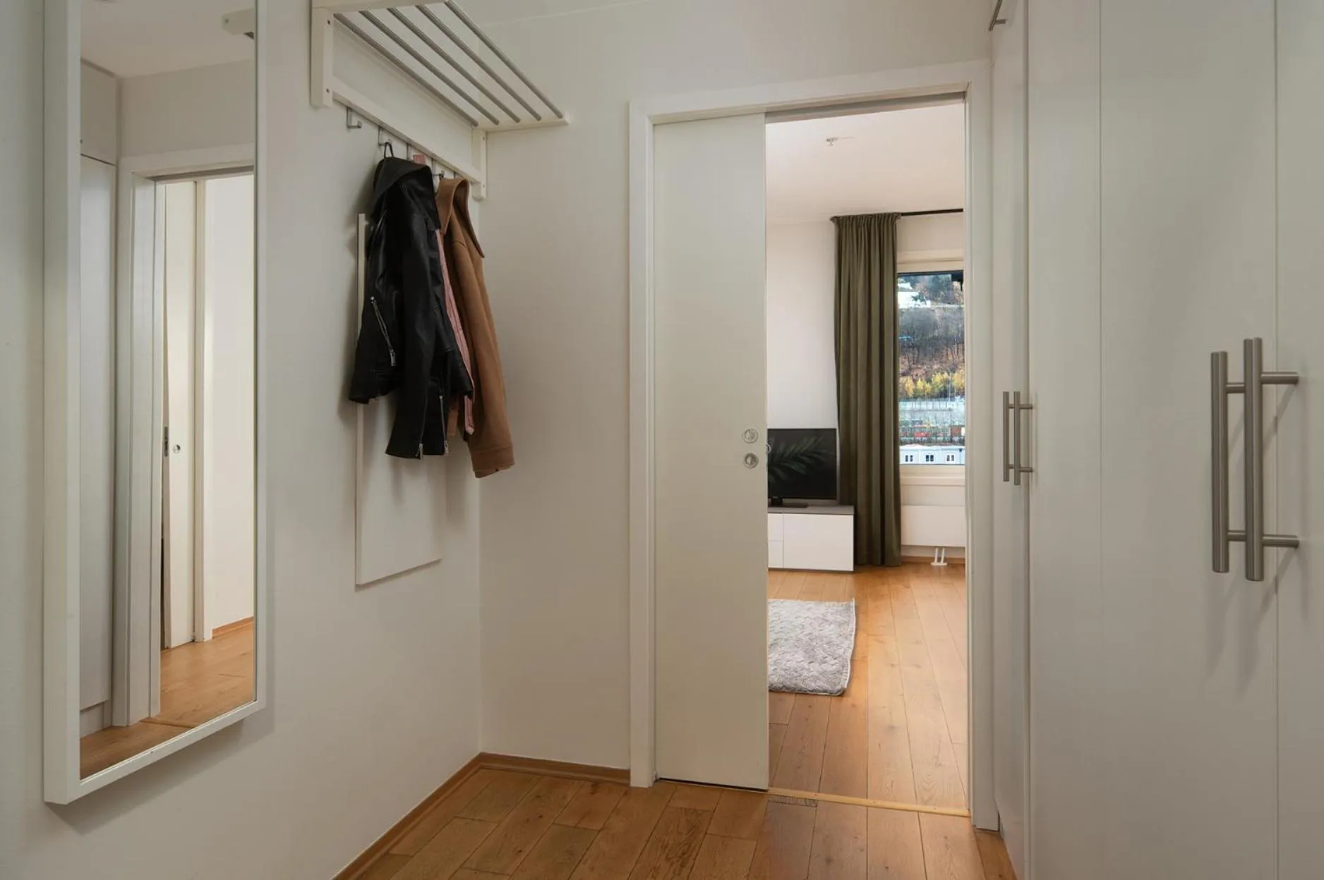 Living room in BJØRVIKA APARTMENTS, Opera Area, Oslo city center