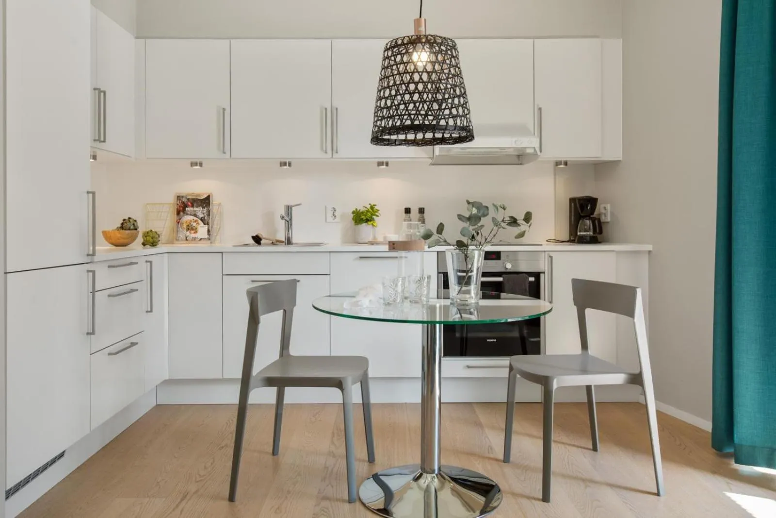Kitchen or kitchenette in BJØRVIKA APARTMENTS, Opera Area, Oslo city center