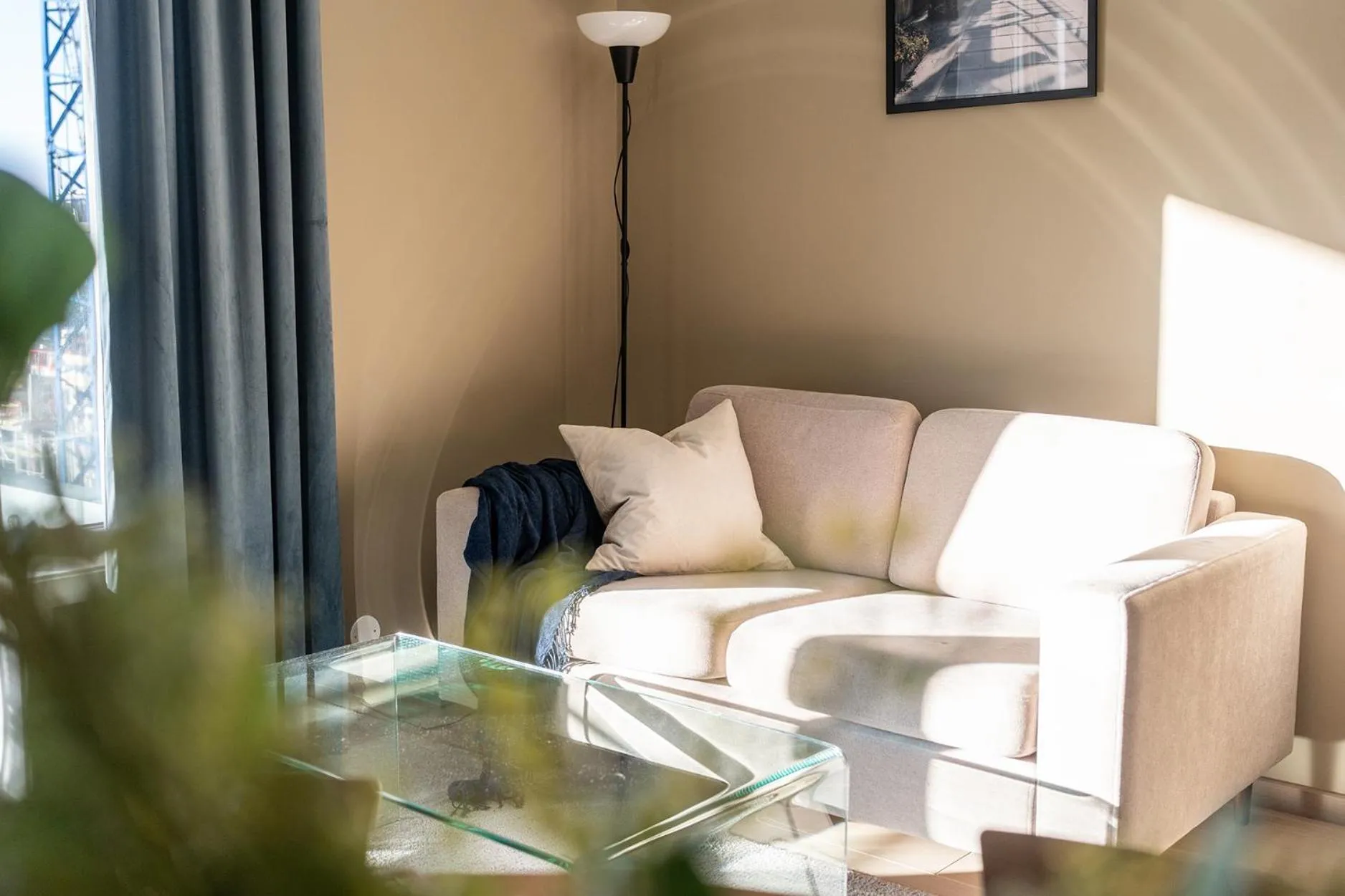 Living room in BJØRVIKA APARTMENTS, Opera Area, Oslo city center