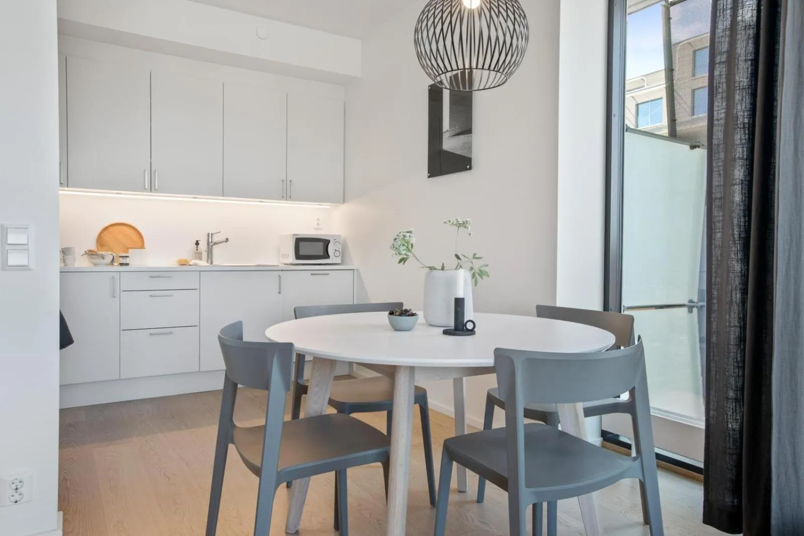 Kitchen or kitchenette in BJØRVIKA APARTMENTS, Opera Area, Oslo city center