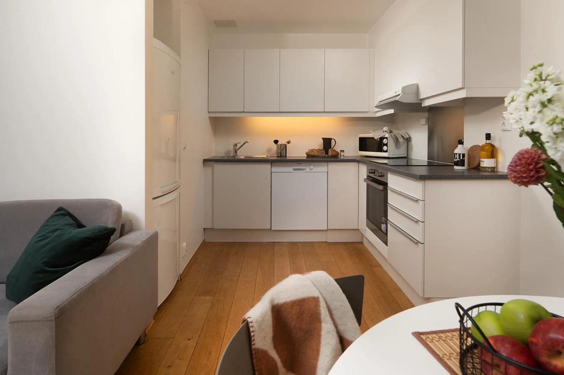 kitchen in BJØRVIKA APARTMENTS, Opera Area, Oslo city center