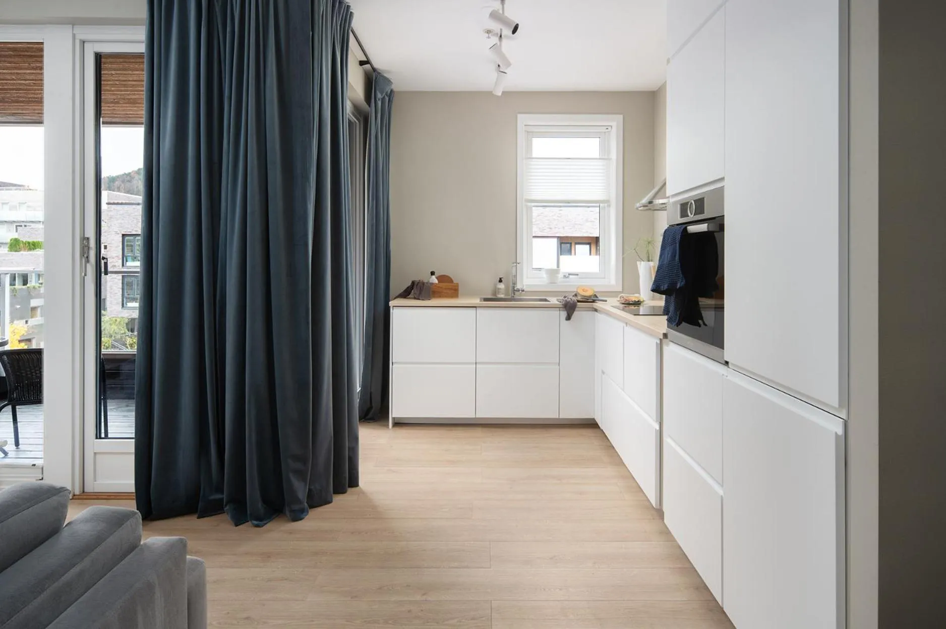 Balcony/Terrace in BJØRVIKA APARTMENTS, Opera Area, Oslo city center