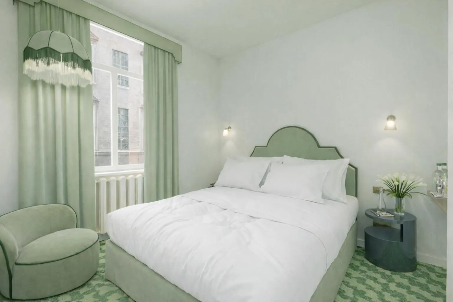 Bed in Latroupe Hotel Le Berger