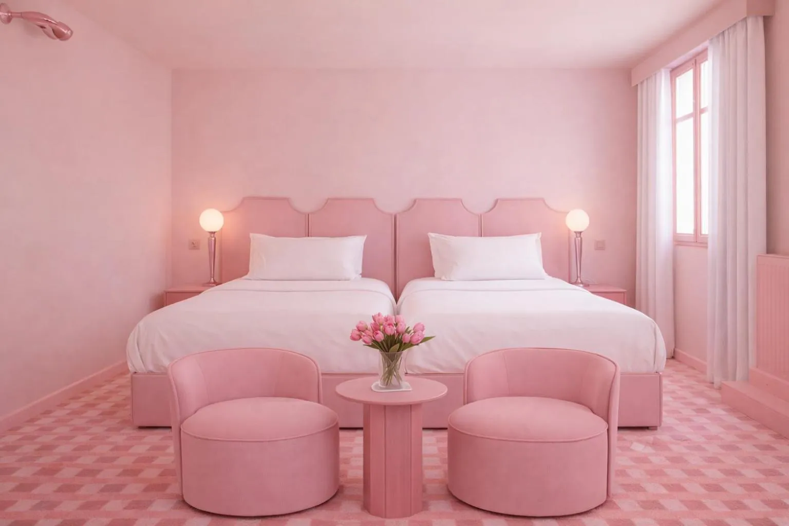 Bed in Latroupe Hotel Le Berger