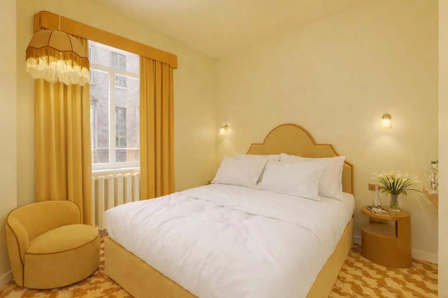 Bed in Latroupe Hotel Le Berger