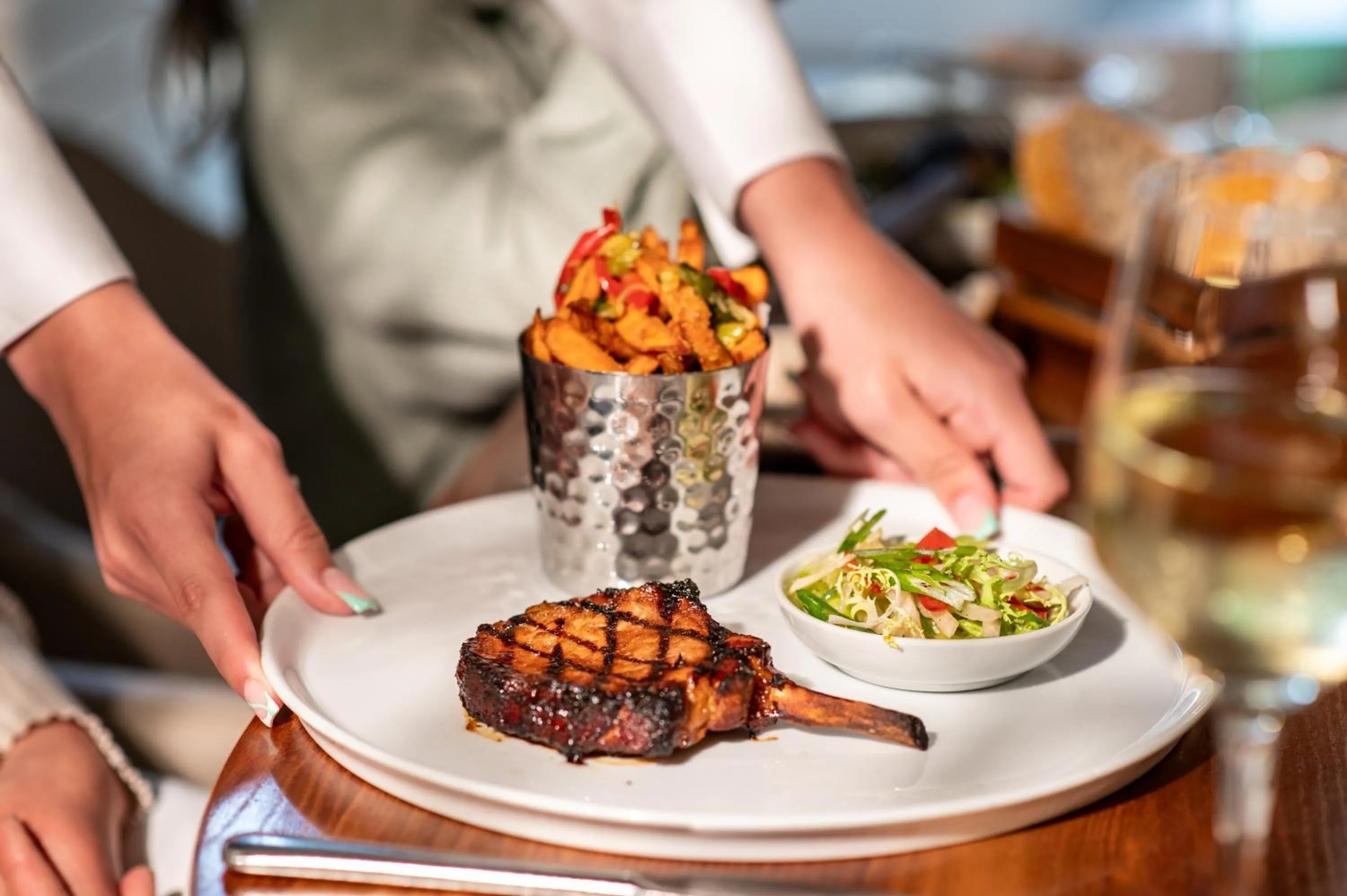 Food close-up in Aztec Hotel and Spa