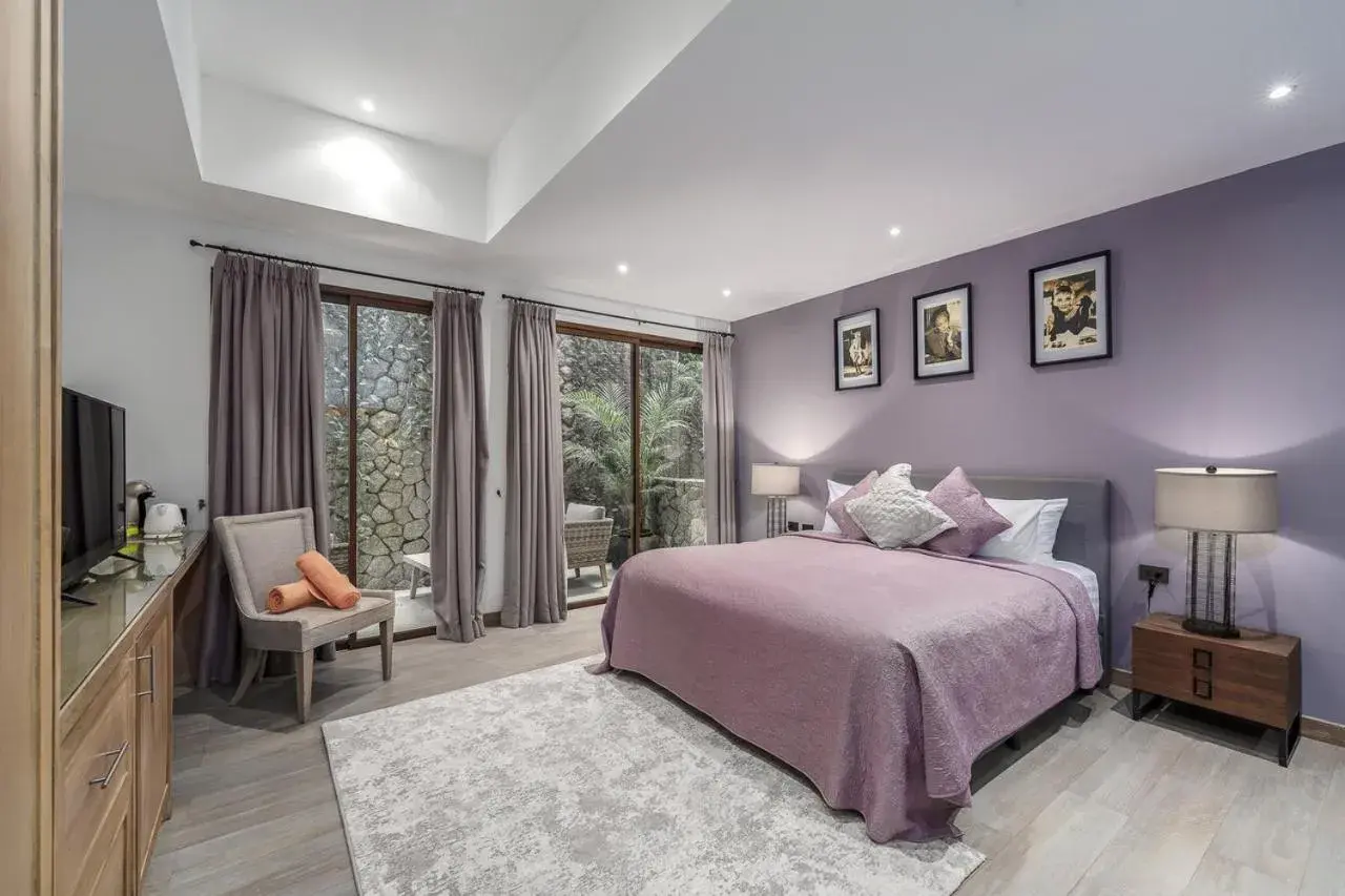 Bedroom, Bed in Baan Phu Prana Boutique Villa Bedroom, Bed in Baan Phu Prana Boutique Villa