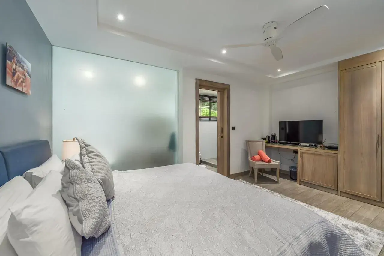 Bedroom, Bed in Baan Phu Prana Boutique Villa Bedroom, Bed in Baan Phu Prana Boutique Villa