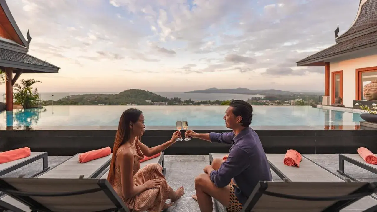 Sea view in Baan Phu Prana Boutique Villa Sea view in Baan Phu Prana Boutique Villa