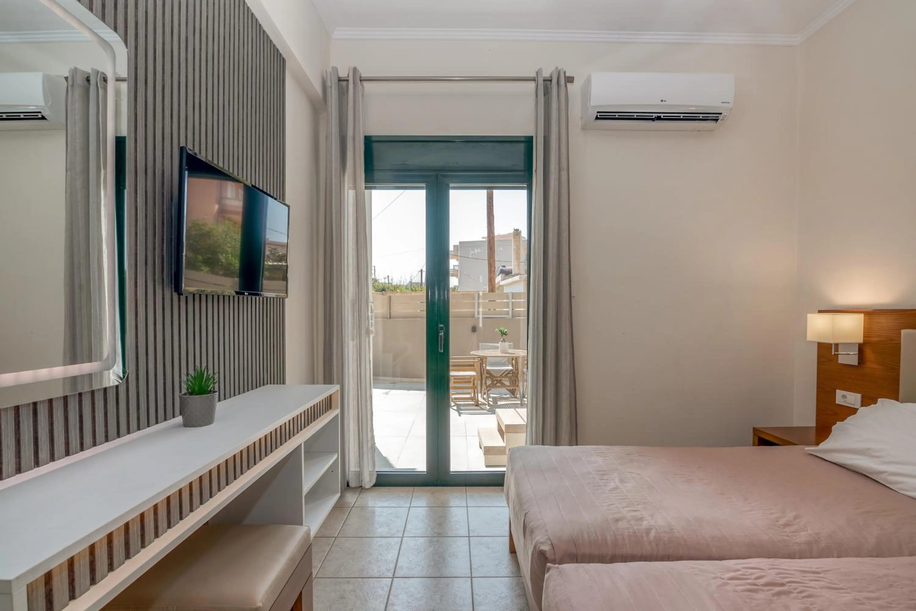 Photo of the whole room, Bed in Christina Beach Hotel