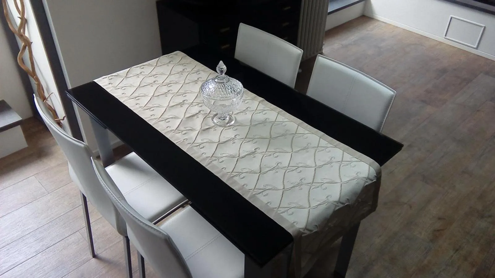 Dining area, Bed in Alloggio Fronte Egizio