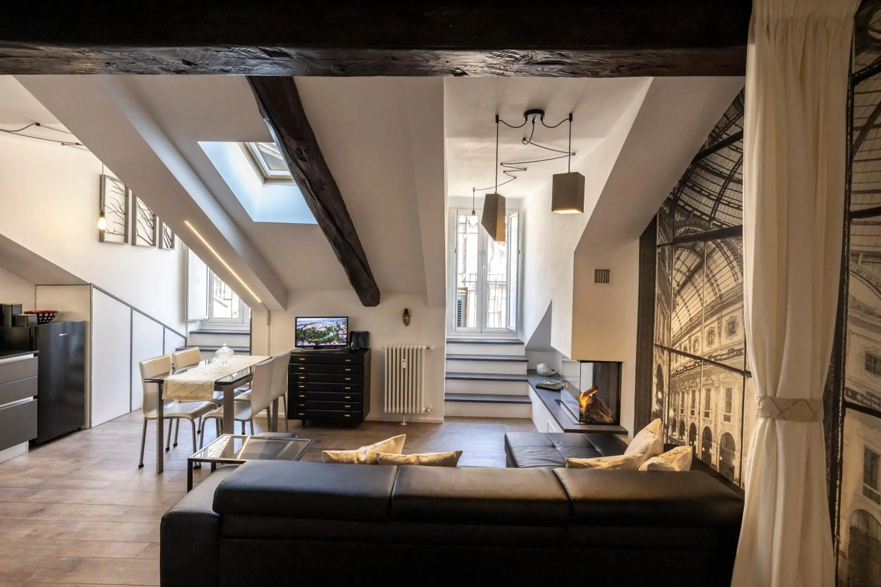 Living room in Alloggio Fronte Egizio