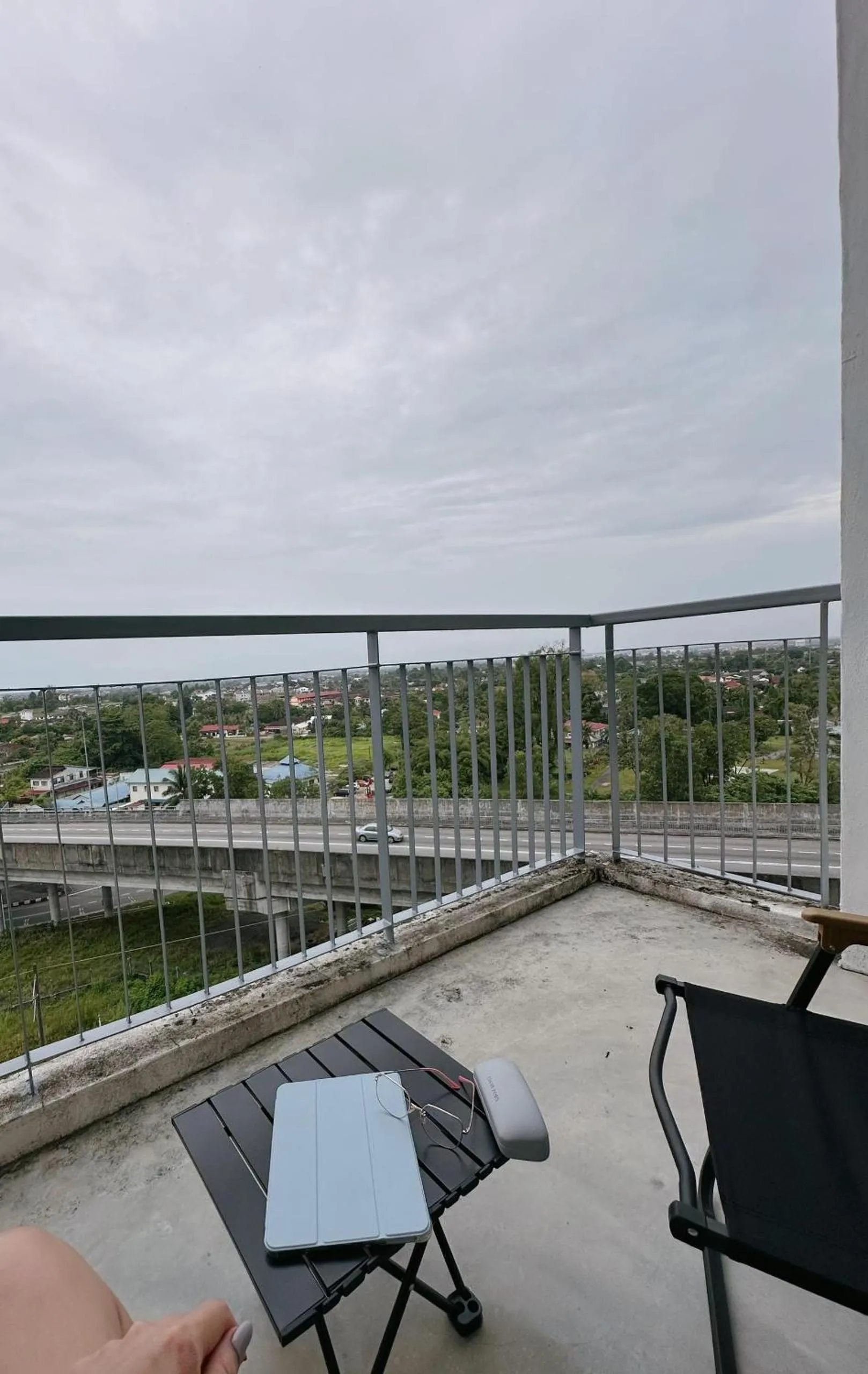 Balcony/Terrace in Taiping Centre Point Suite 7 by BWC