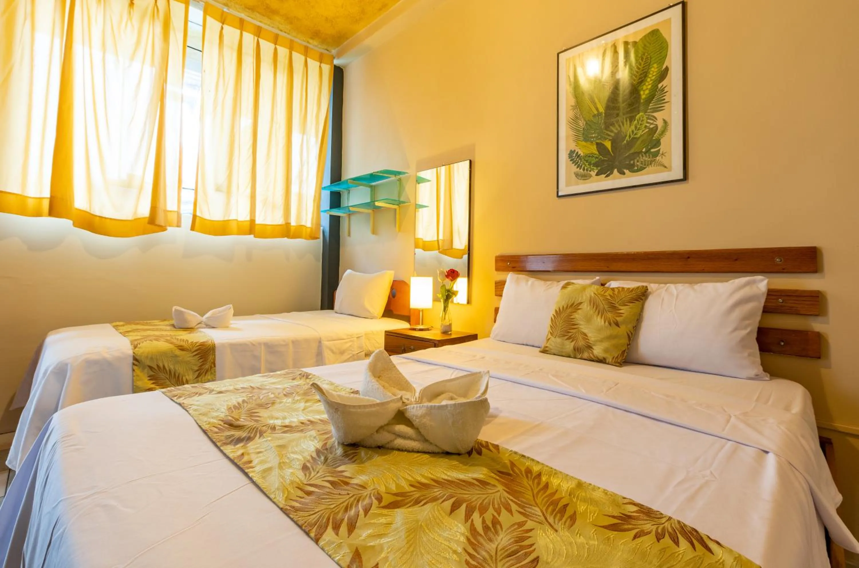Bed in Hotel Daylu