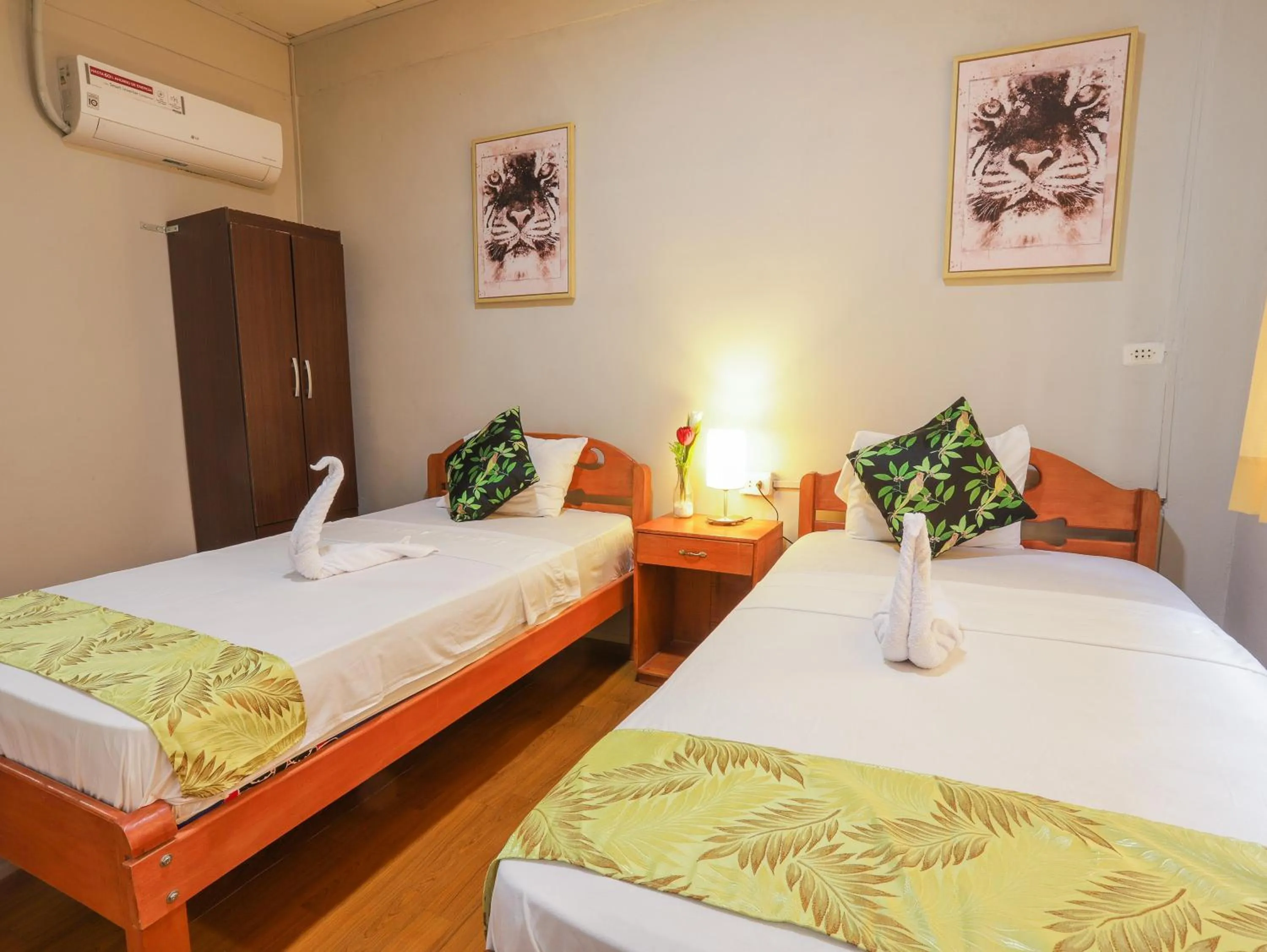 Bed in Hotel Daylu