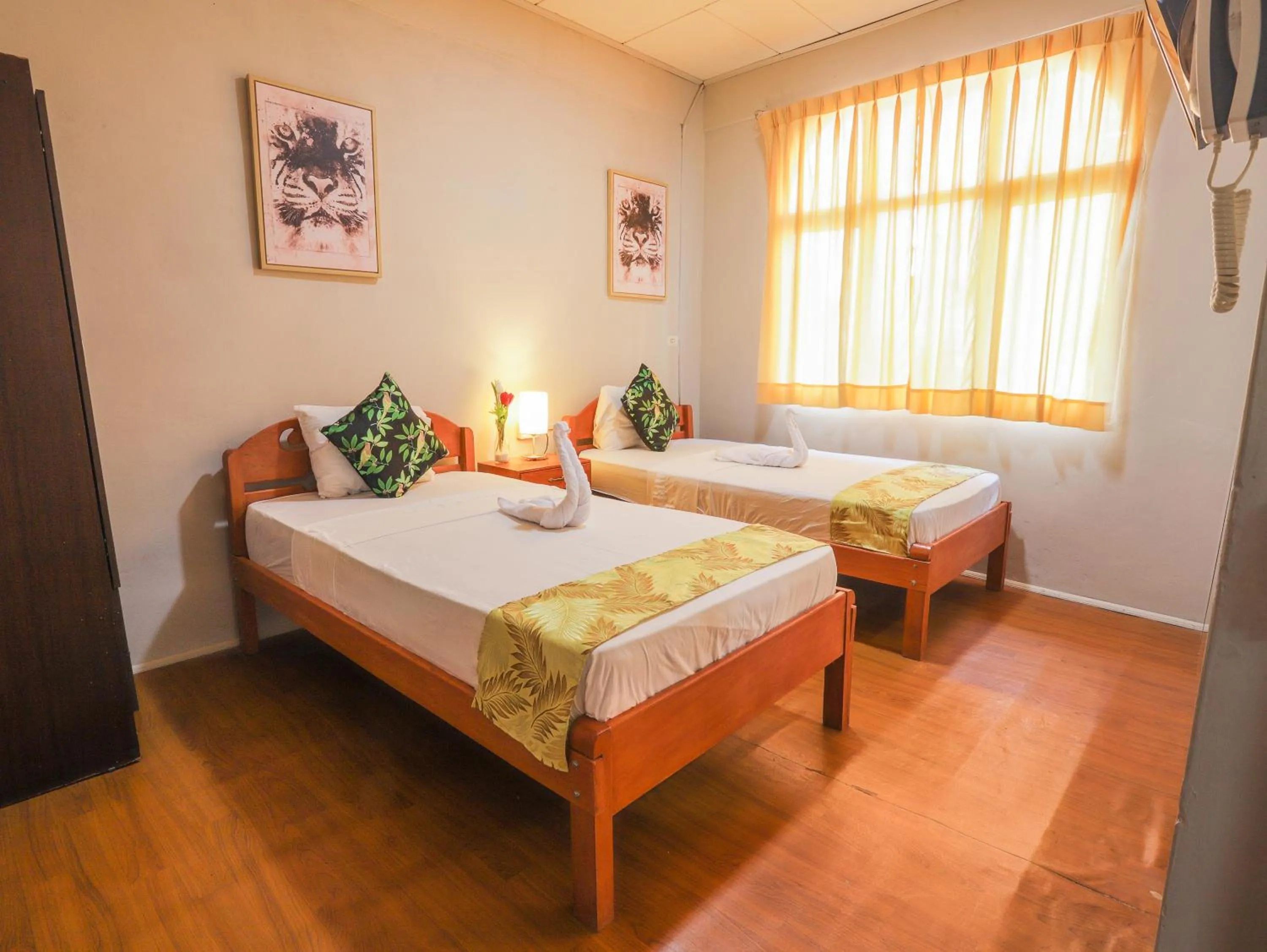 Bed in Hotel Daylu