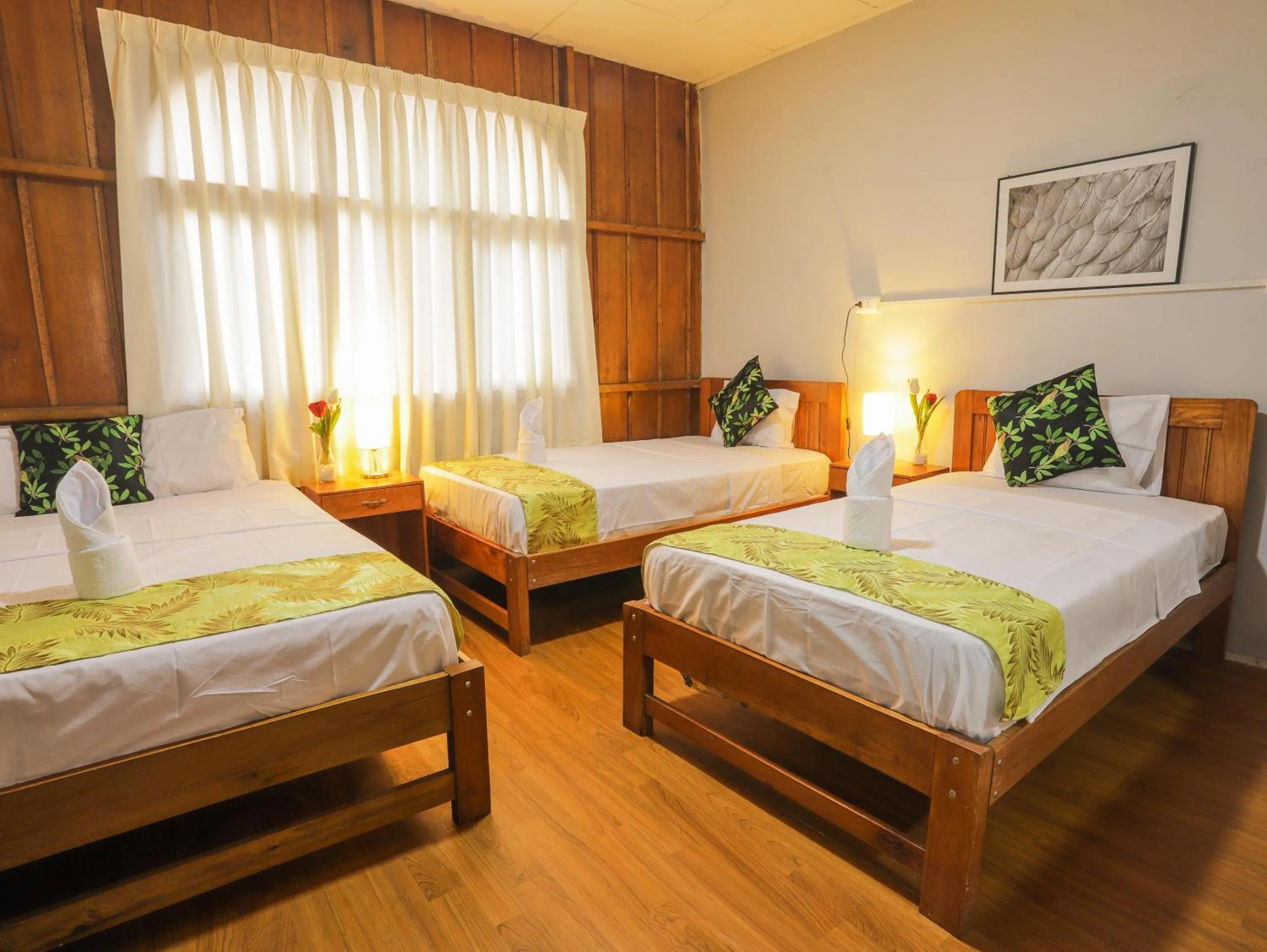 Bed in Hotel Daylu