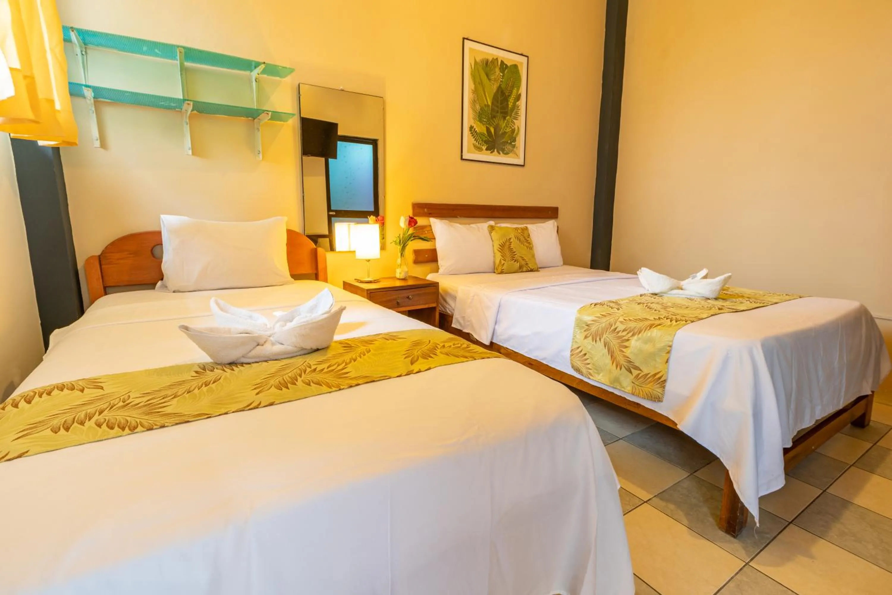 Bed in Hotel Daylu