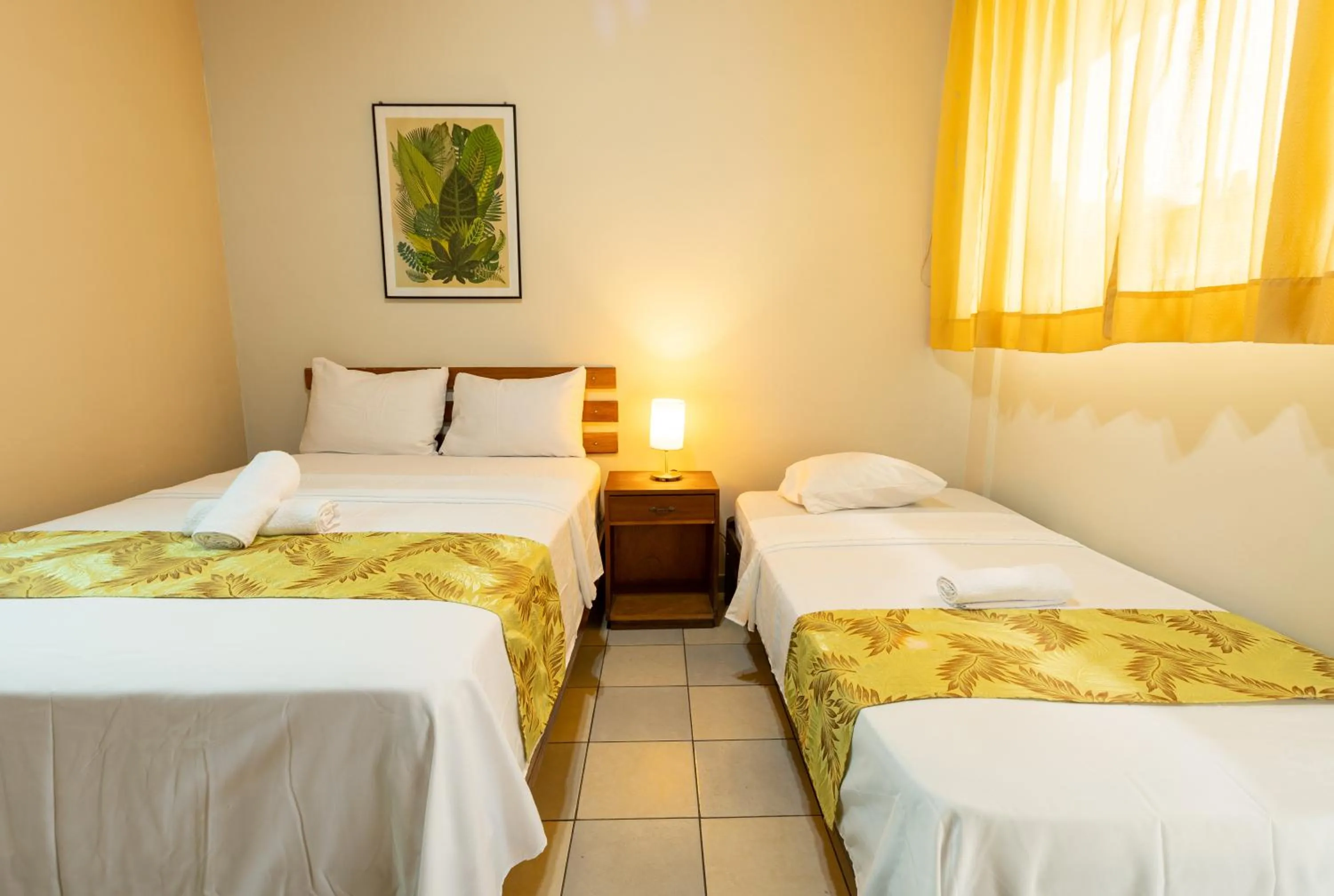 Bed in Hotel Daylu