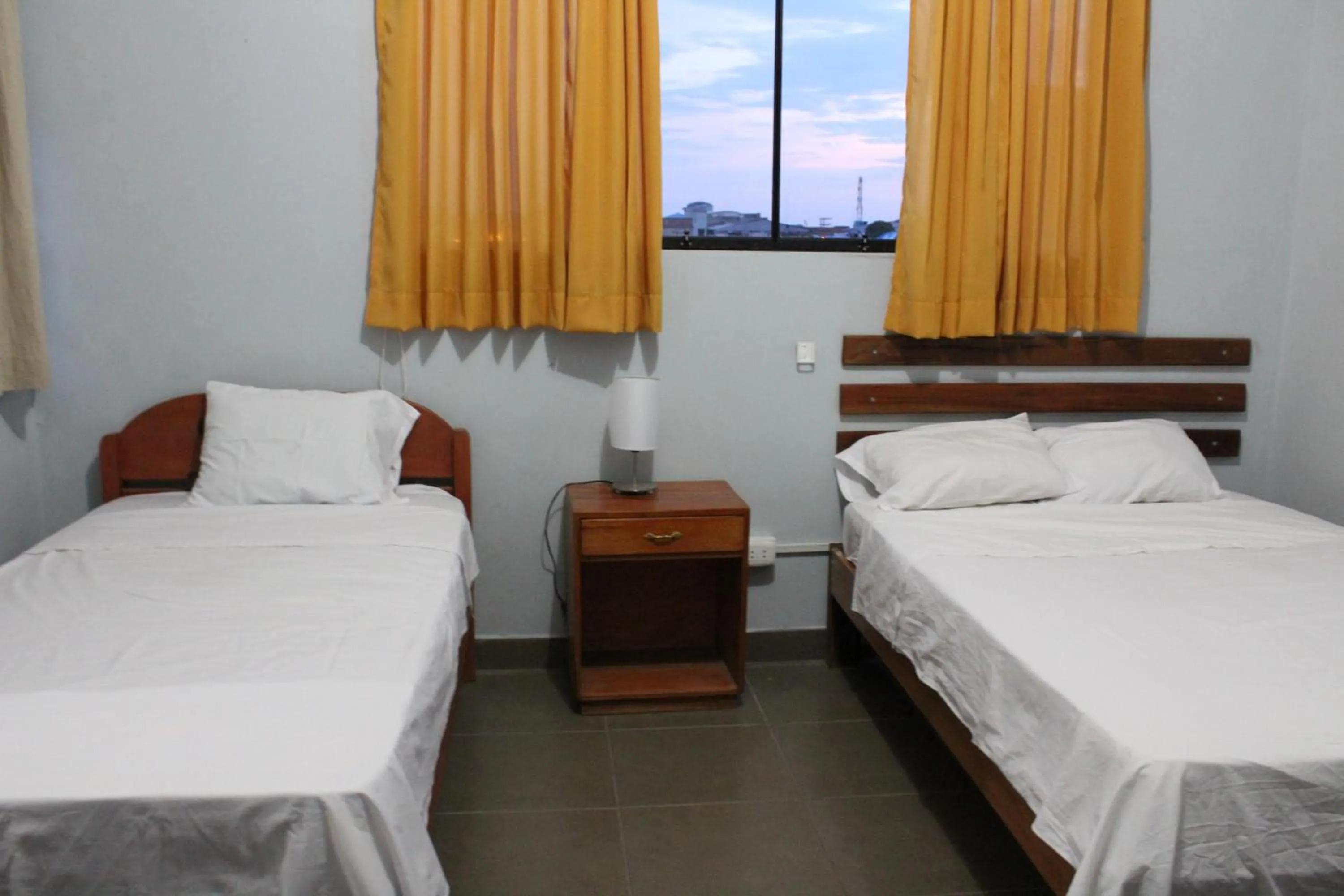 Bed in Hotel Daylu