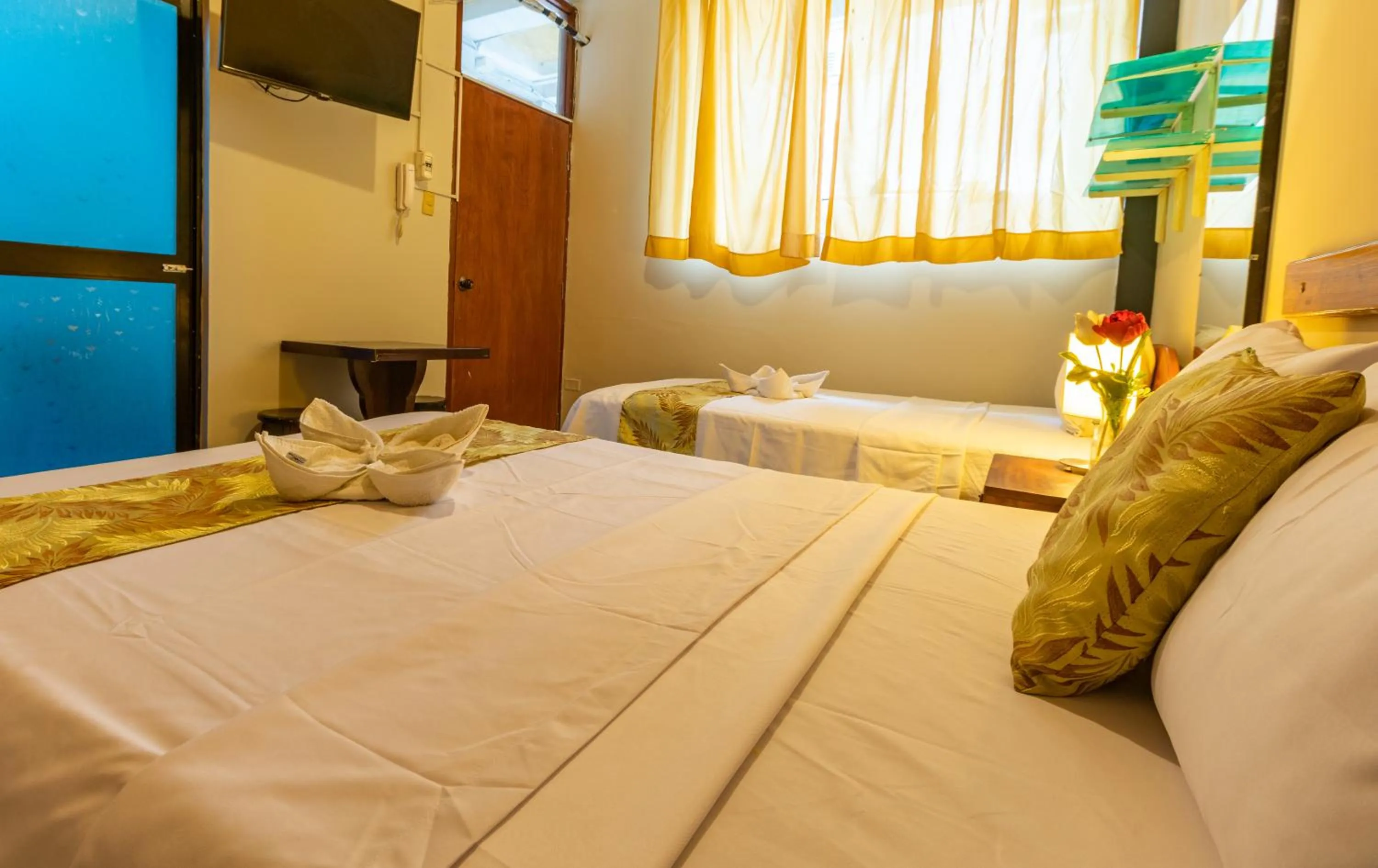 Bed in Hotel Daylu