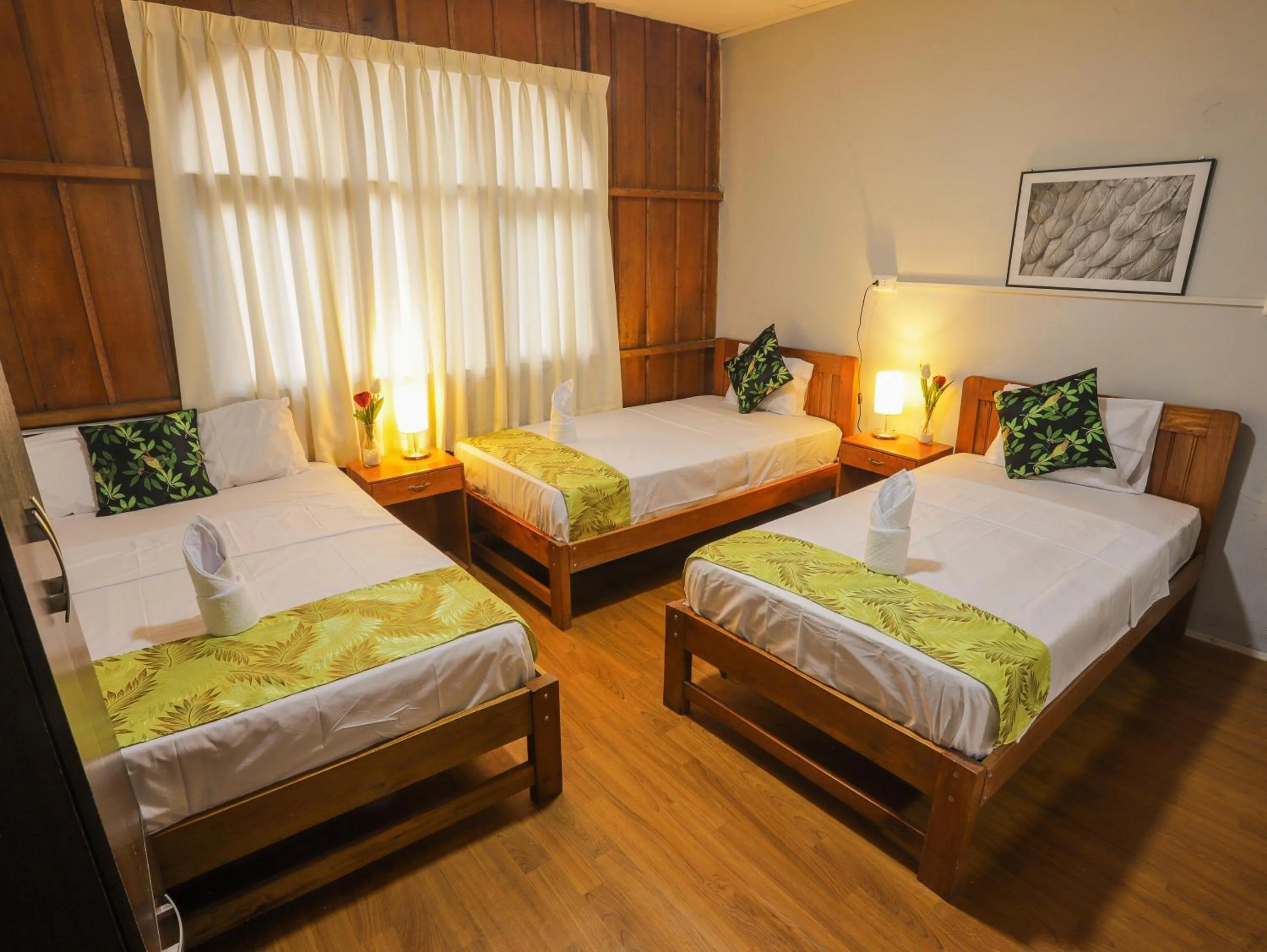 Bed in Hotel Daylu