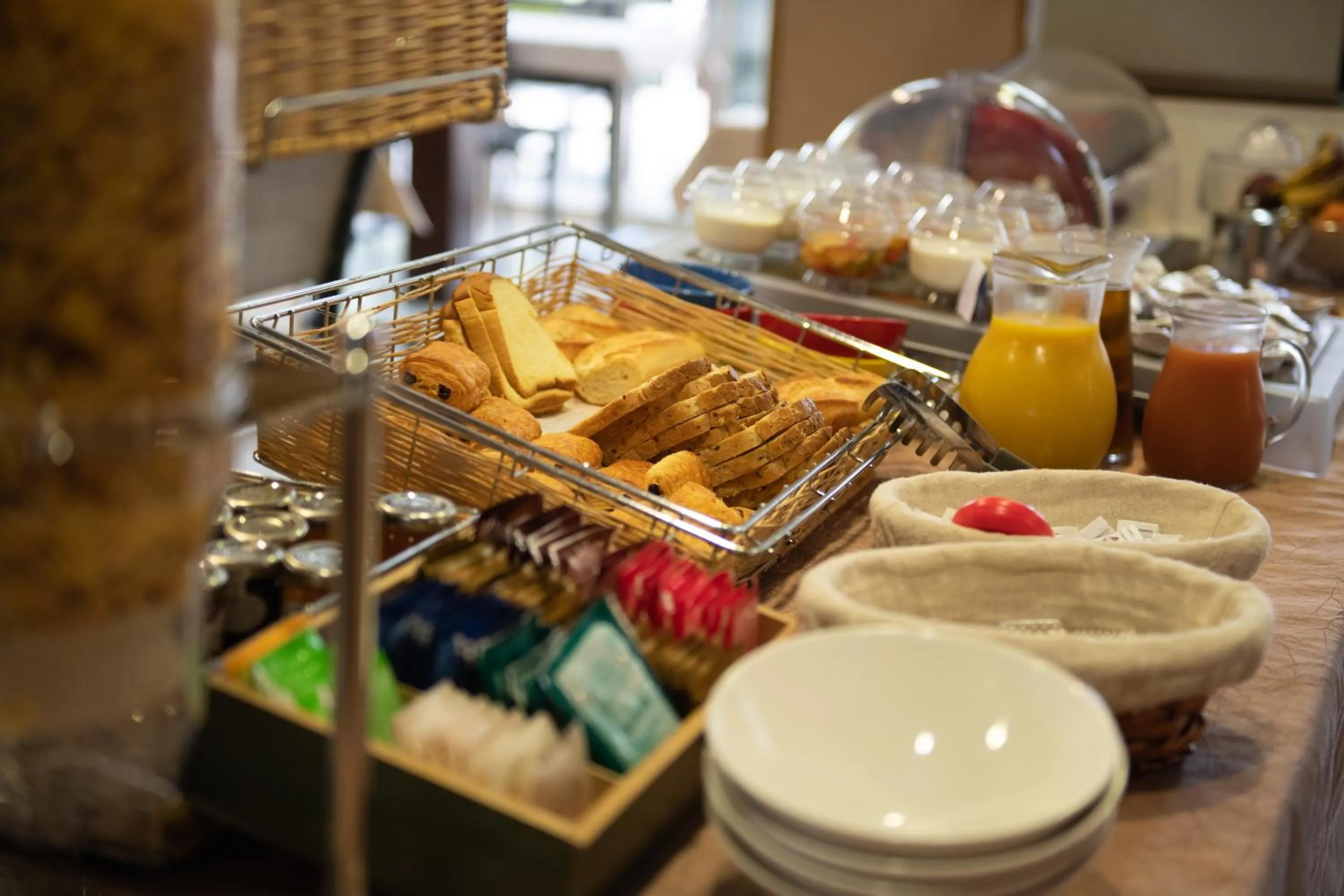 Breakfast in Logis Hotel Restaurant L'Escapade