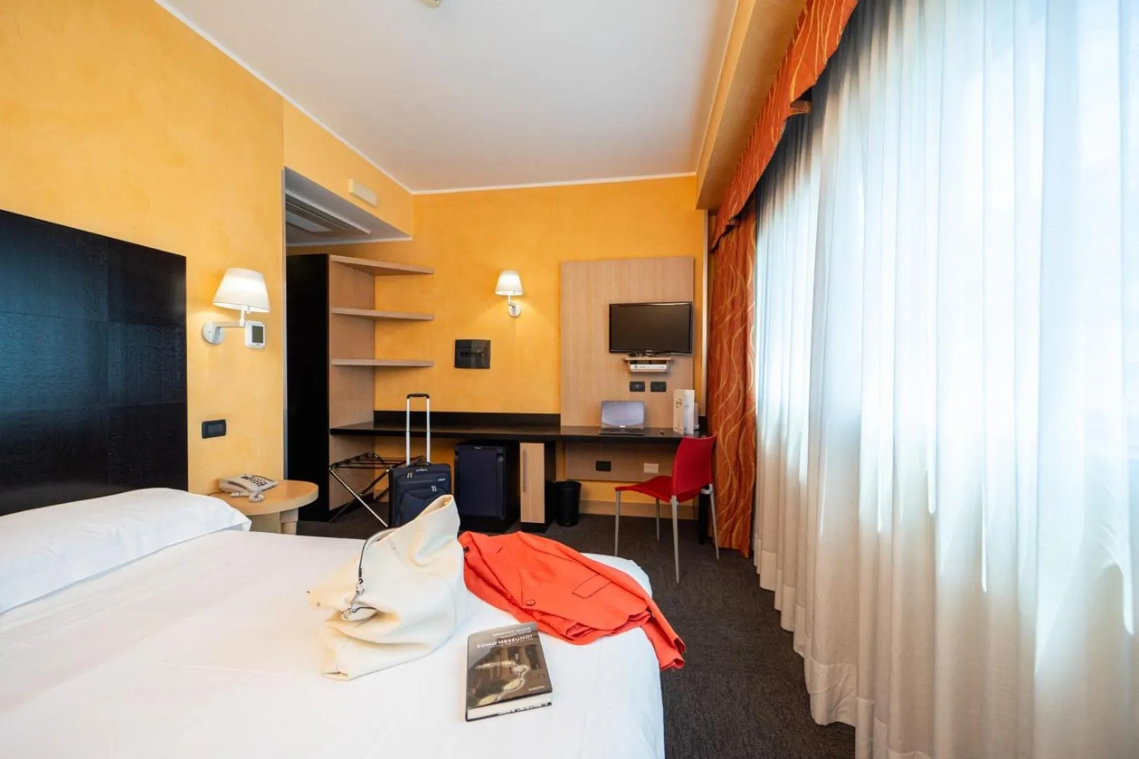 Bed in Hotel Majorana