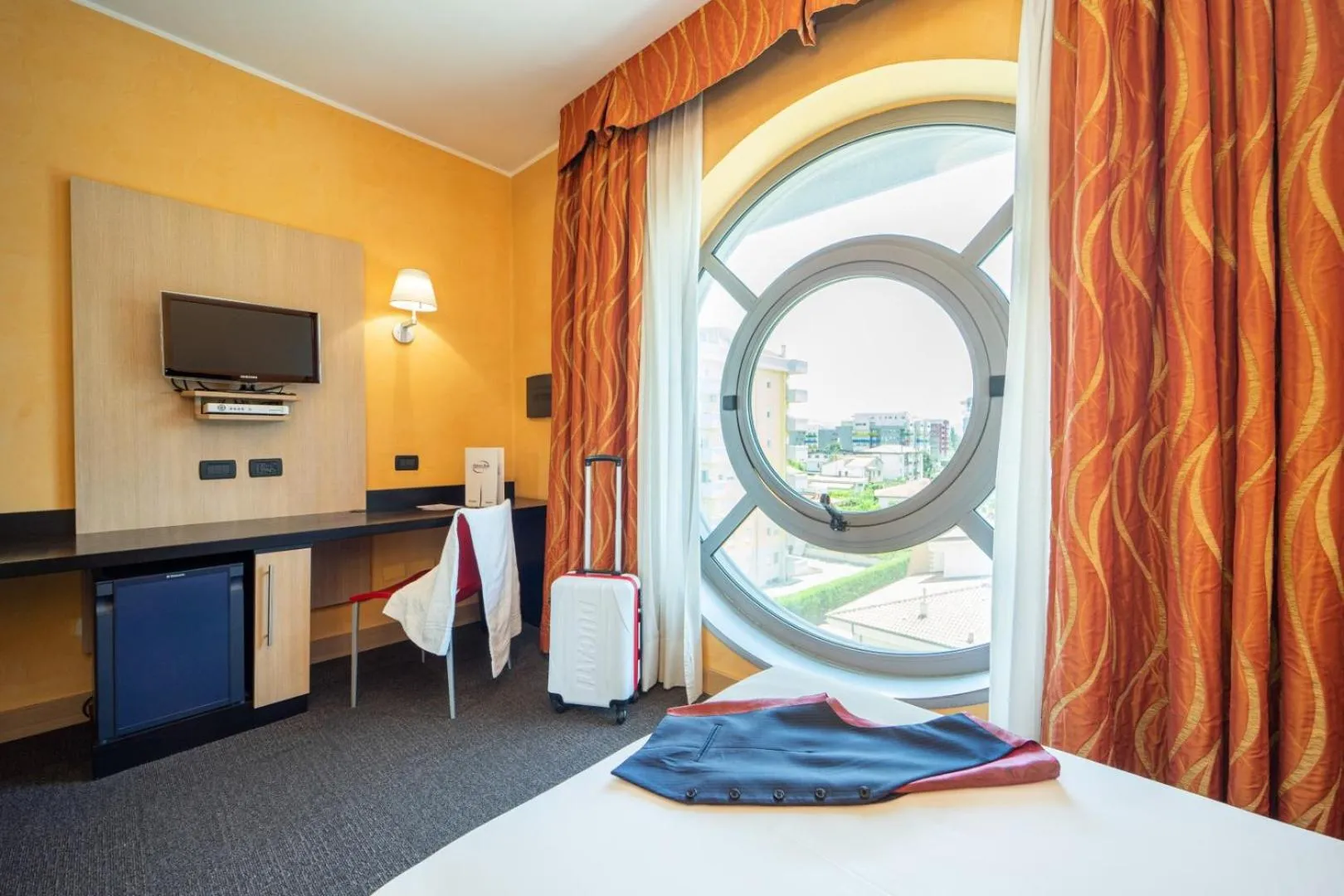 Bed in Hotel Majorana