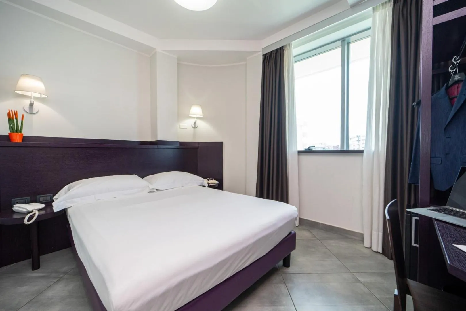 Bed in Hotel Majorana