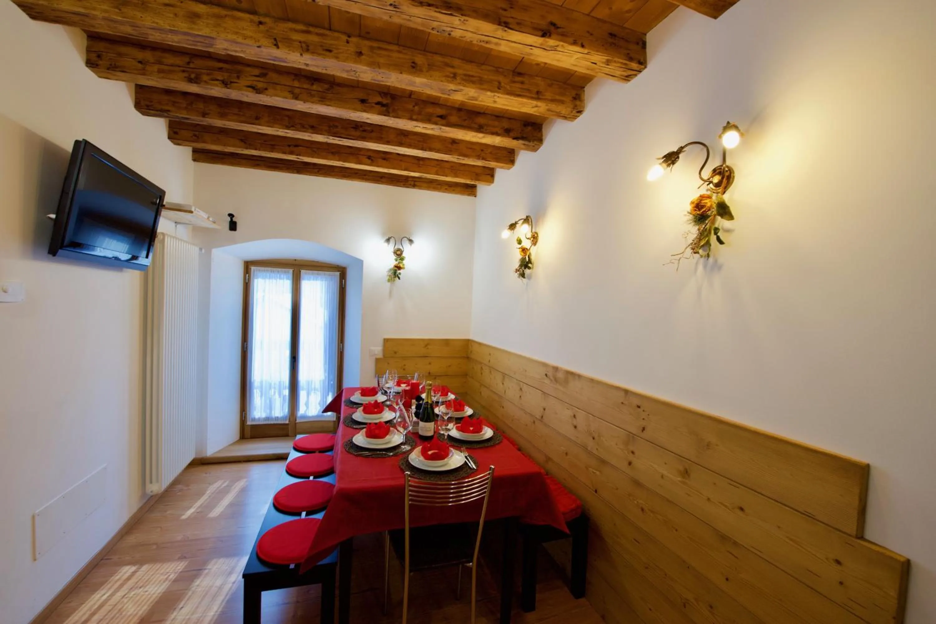 Dining area in Alla Regia
