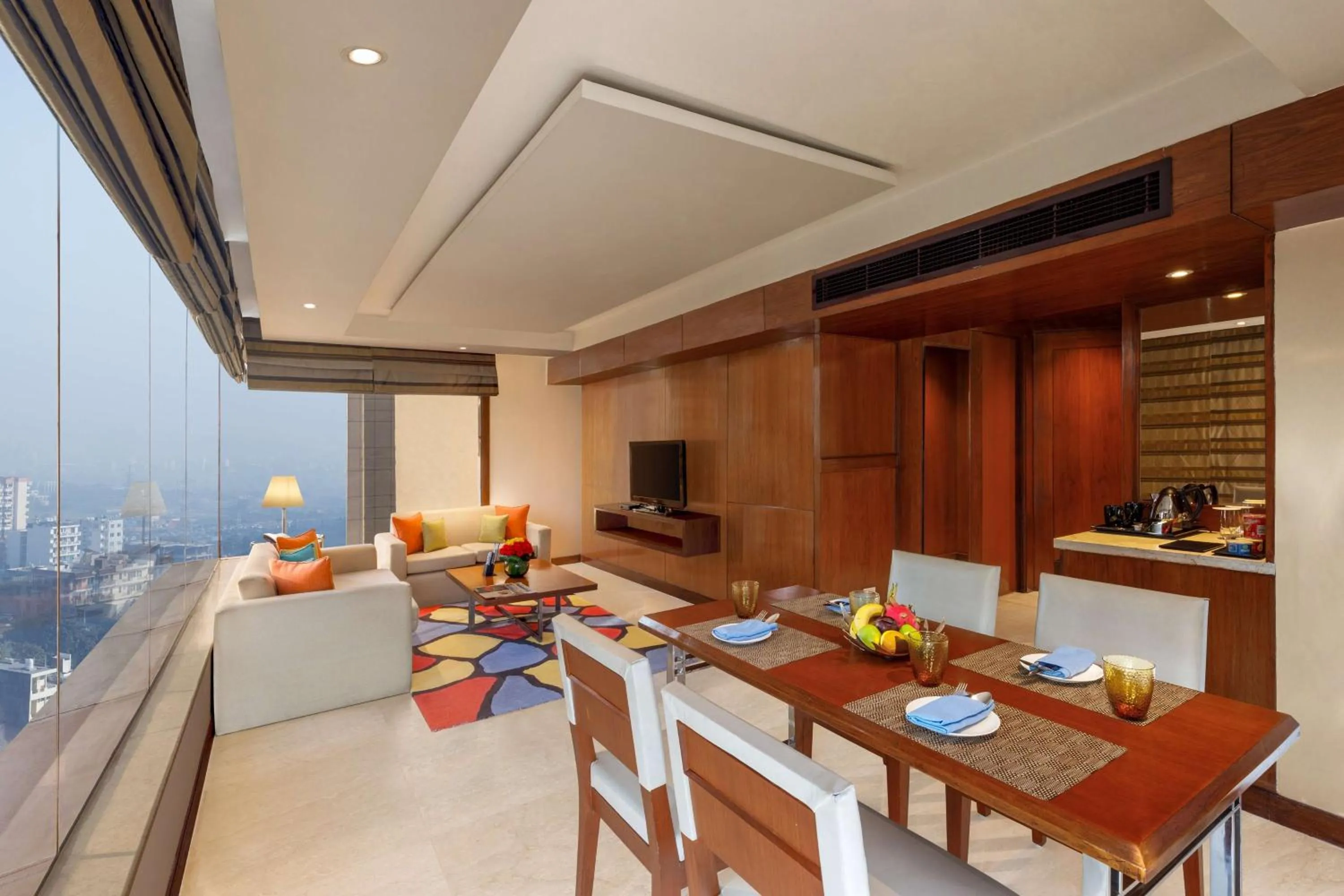 Living room in DoubleTree by Hilton Gurgaon New Delhi NCR