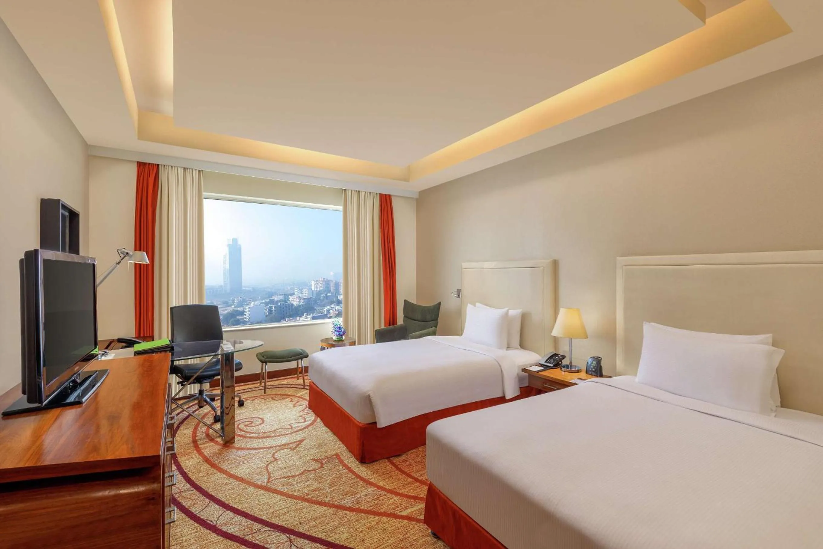 Bedroom, Bed in DoubleTree by Hilton Gurgaon New Delhi NCR