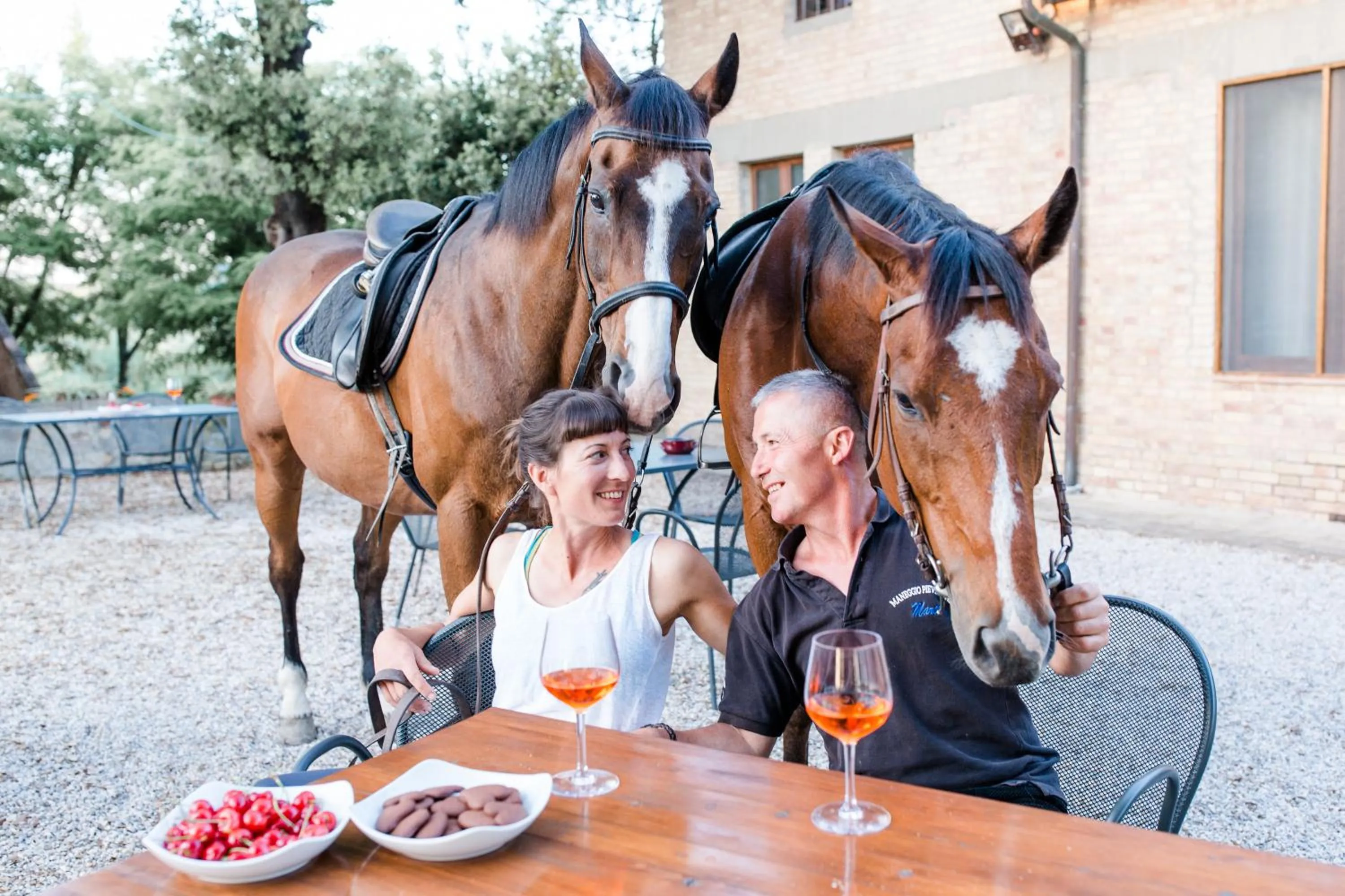 Horse-riding in Fattoria Pieve a Salti