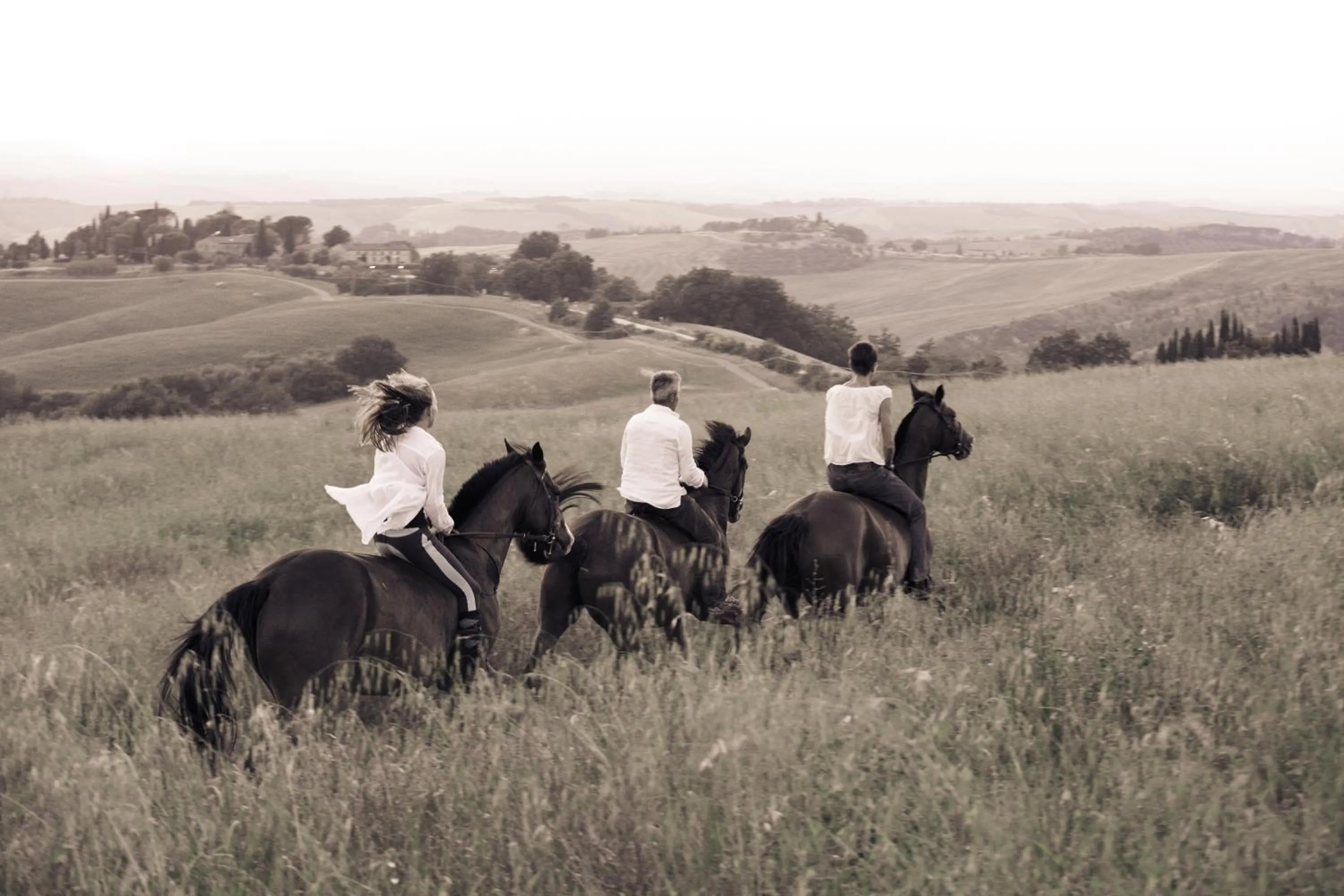 Horse-riding in Fattoria Pieve a Salti