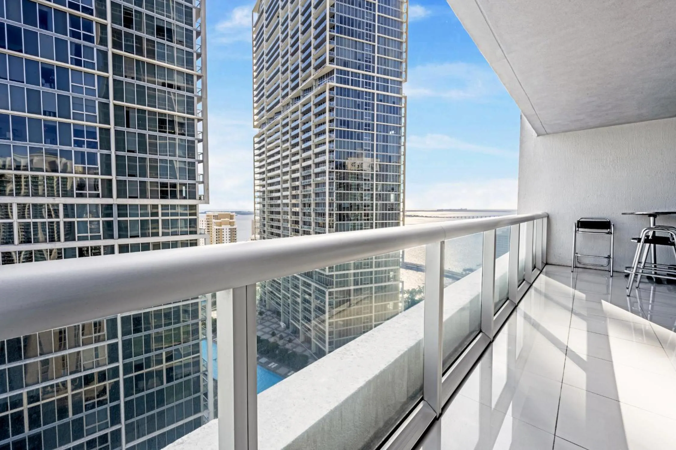 Balcony/Terrace in ICON Brickell residences