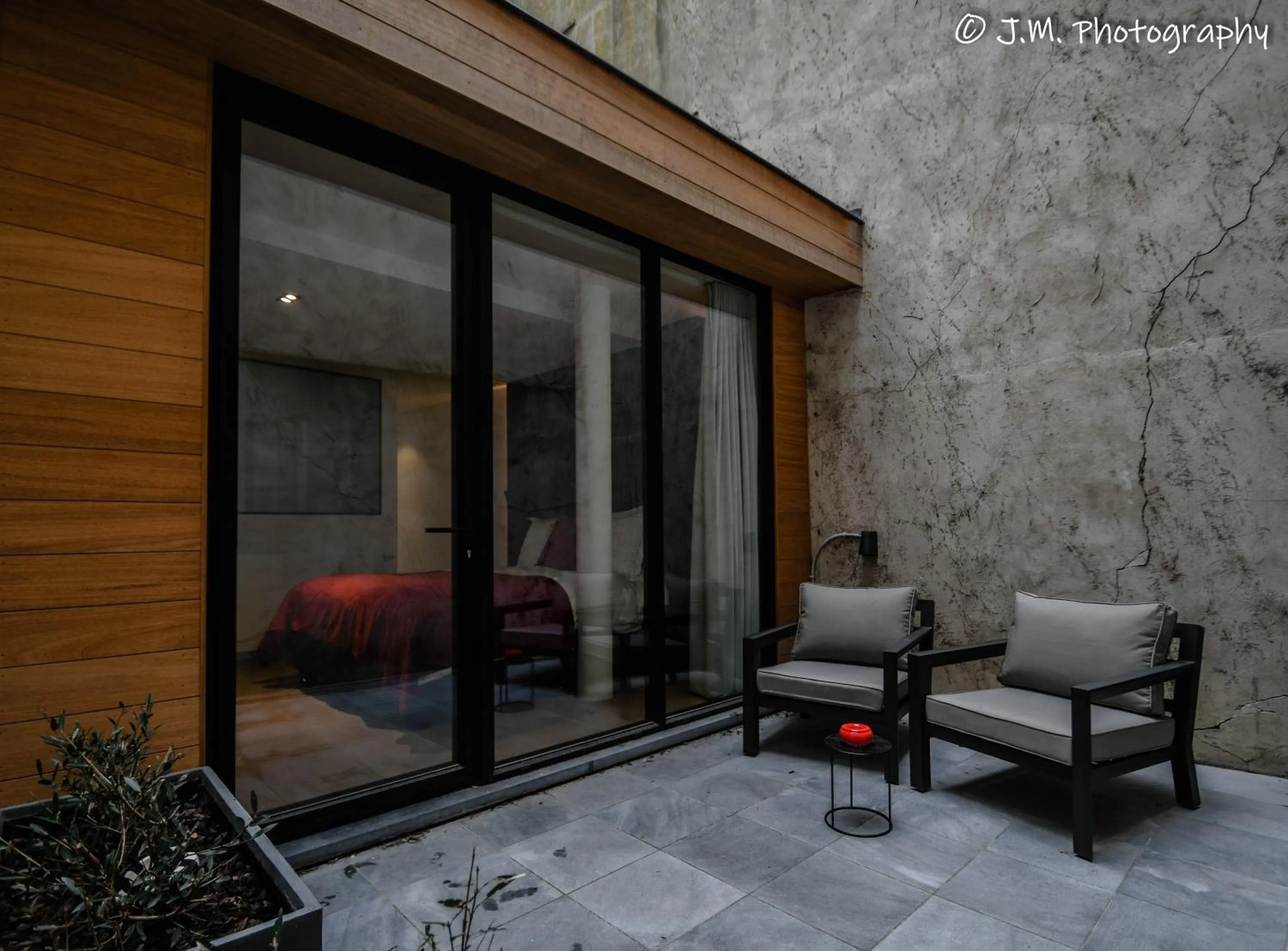 Patio in James & Leon