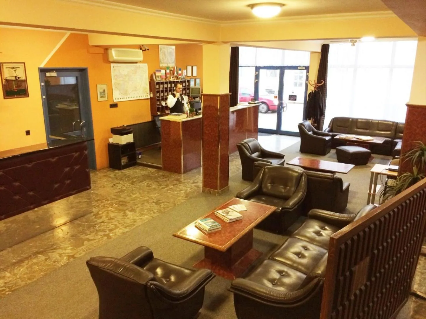 Lobby or reception in Hotel Uno