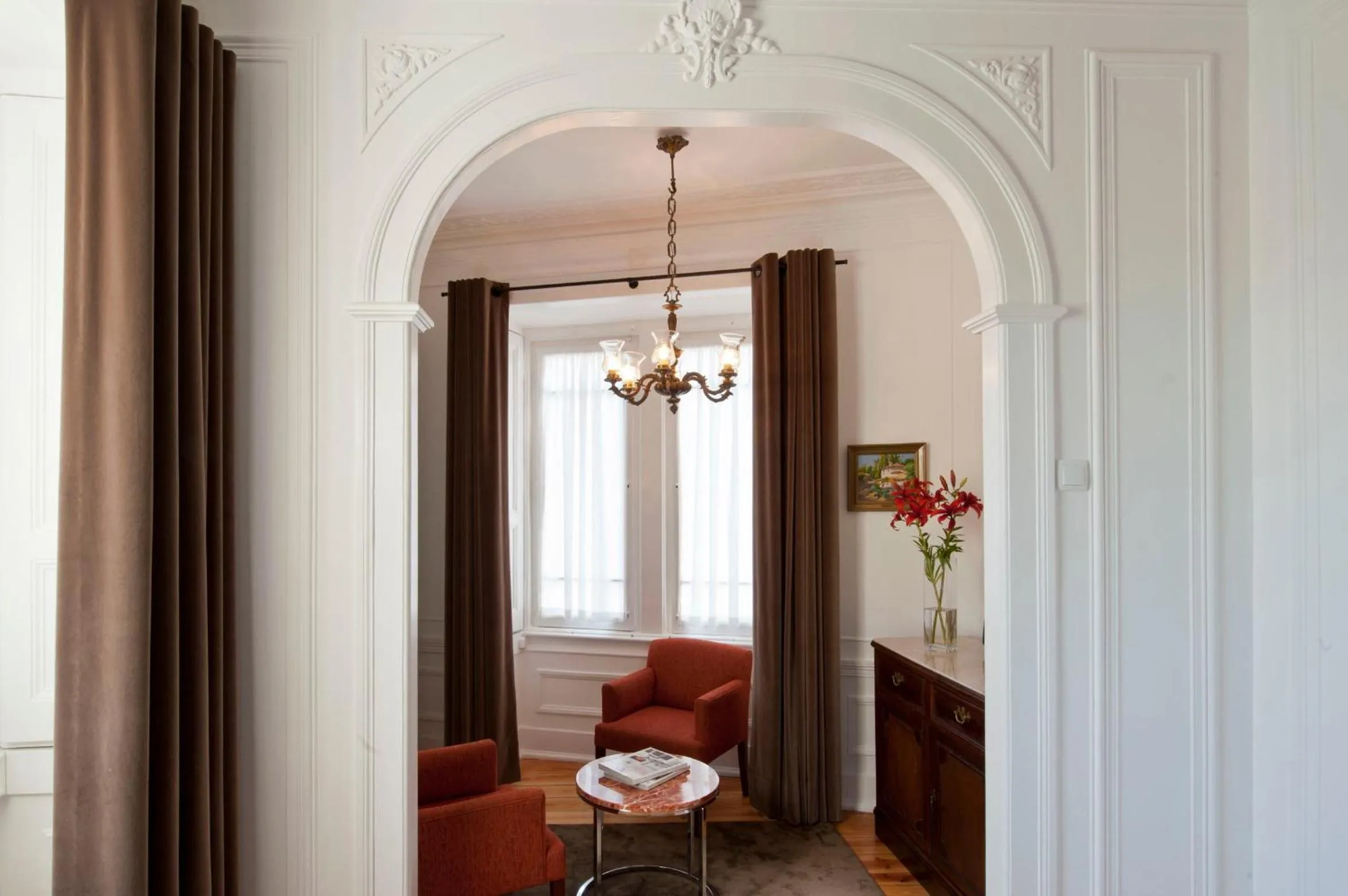 Seating area in Casa Balthazar