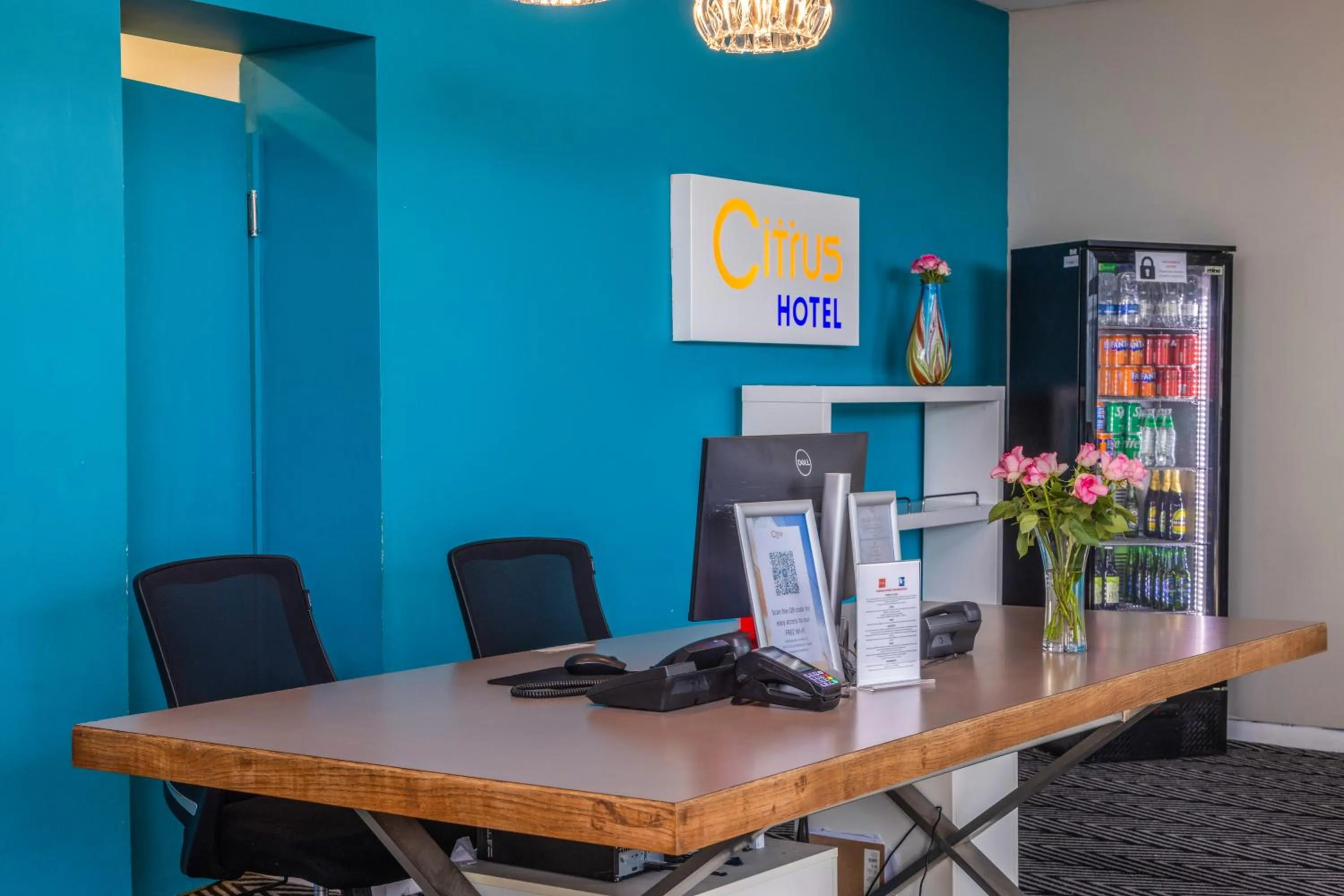 Lobby or reception in Citrus Hotel Eastbourne by Compass Hospitality