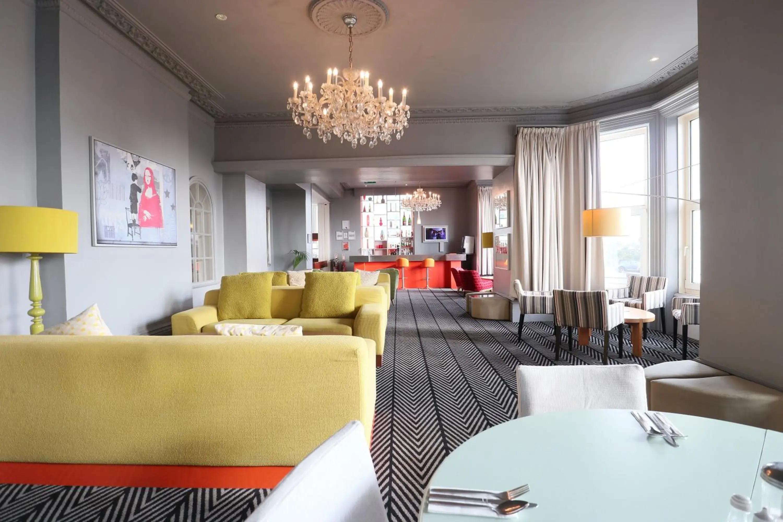 Lounge or bar, Lobby/Reception in Citrus Hotel Eastbourne by Compass Hospitality