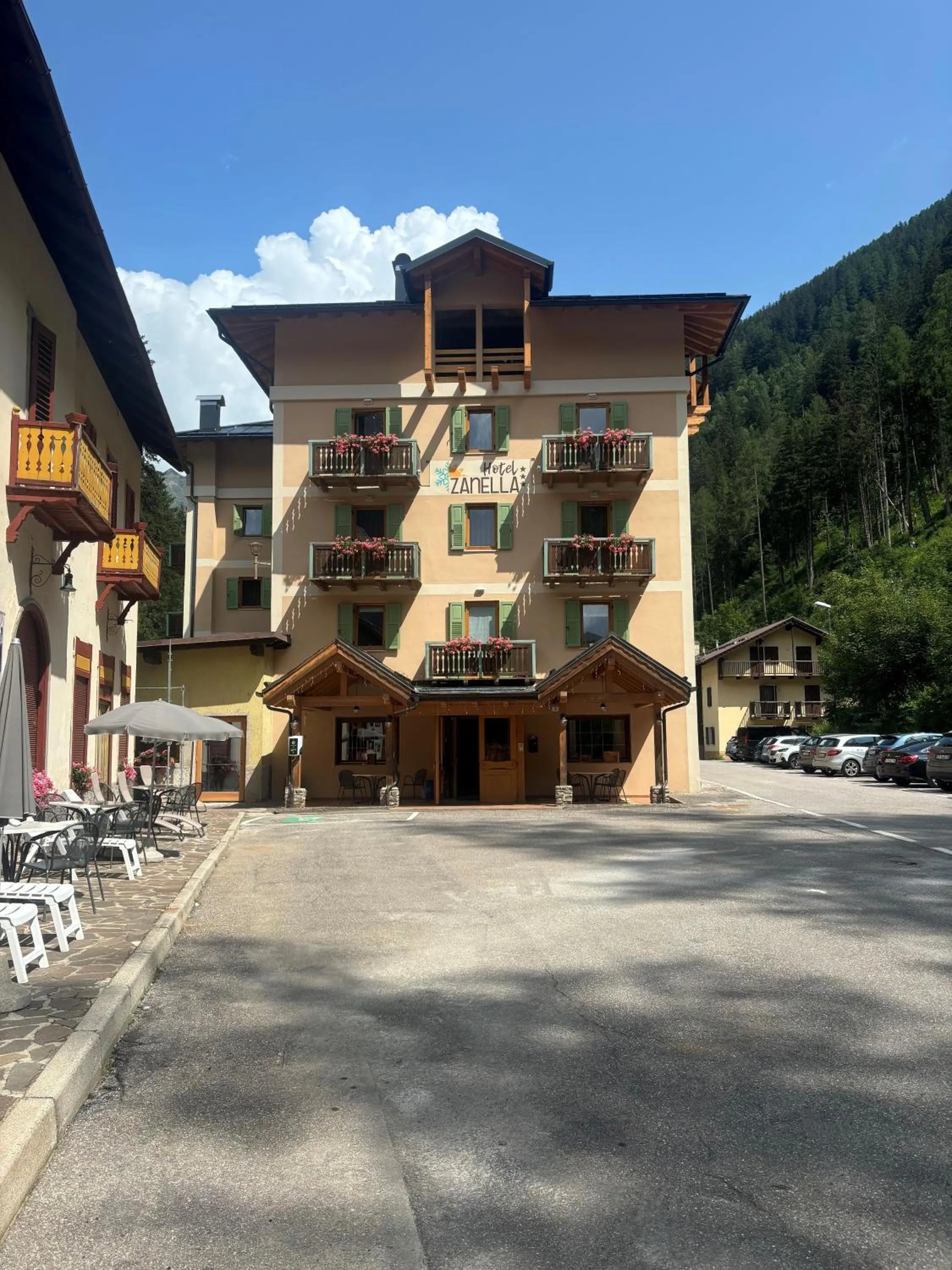 Property building in Hotel Zanella