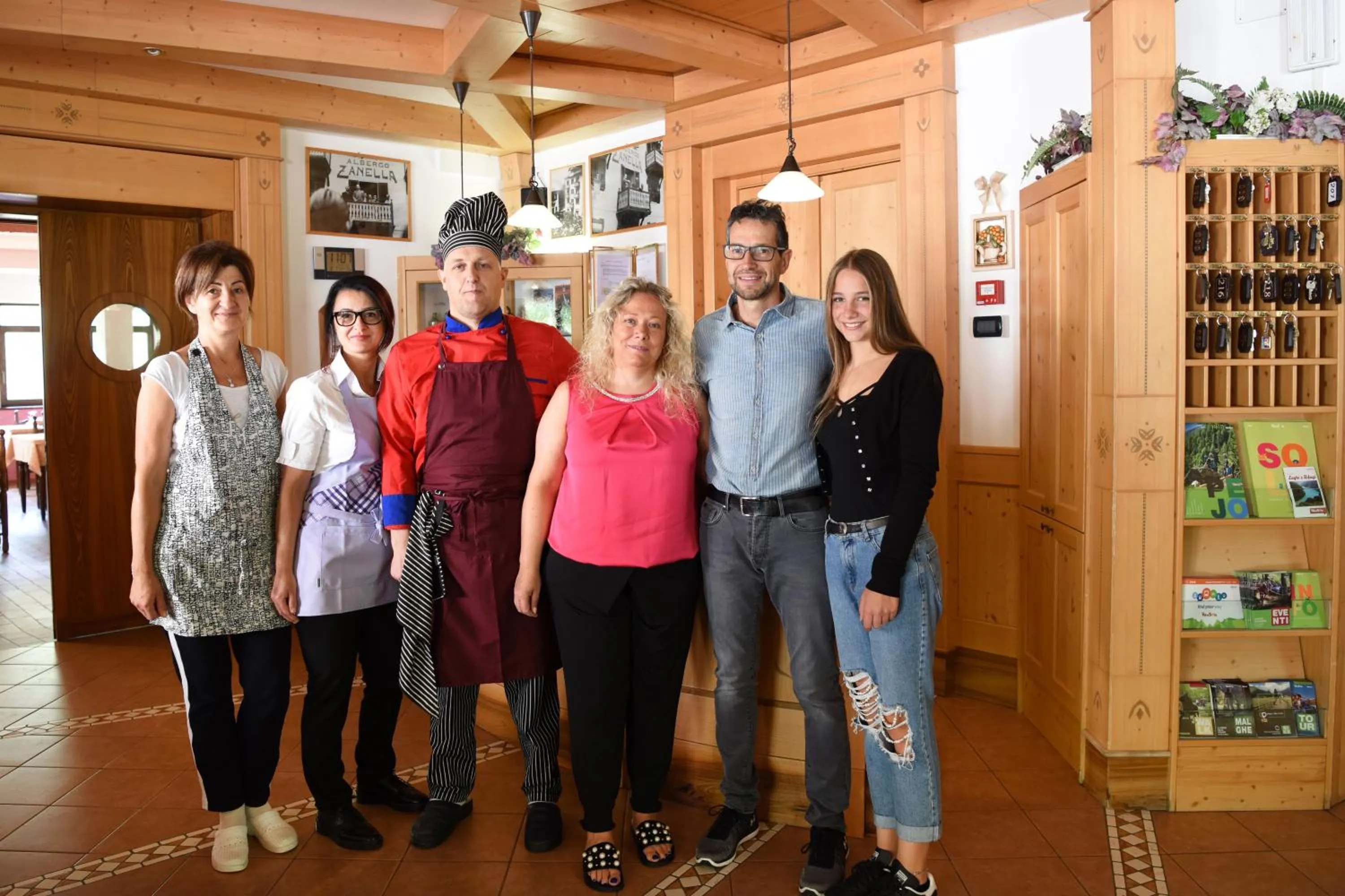 Staff in Hotel Zanella