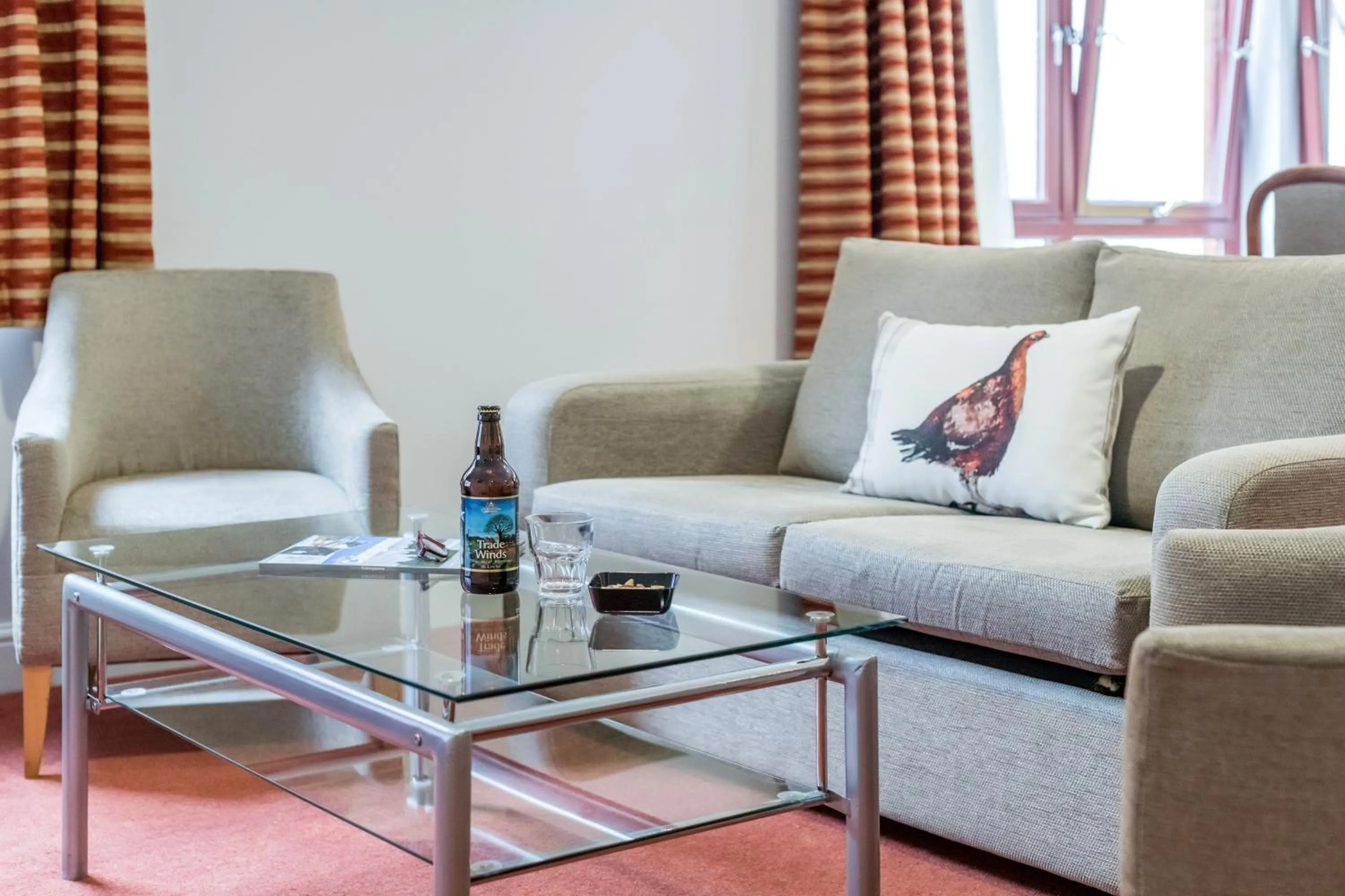 Living room in High Range Lodge Hotel